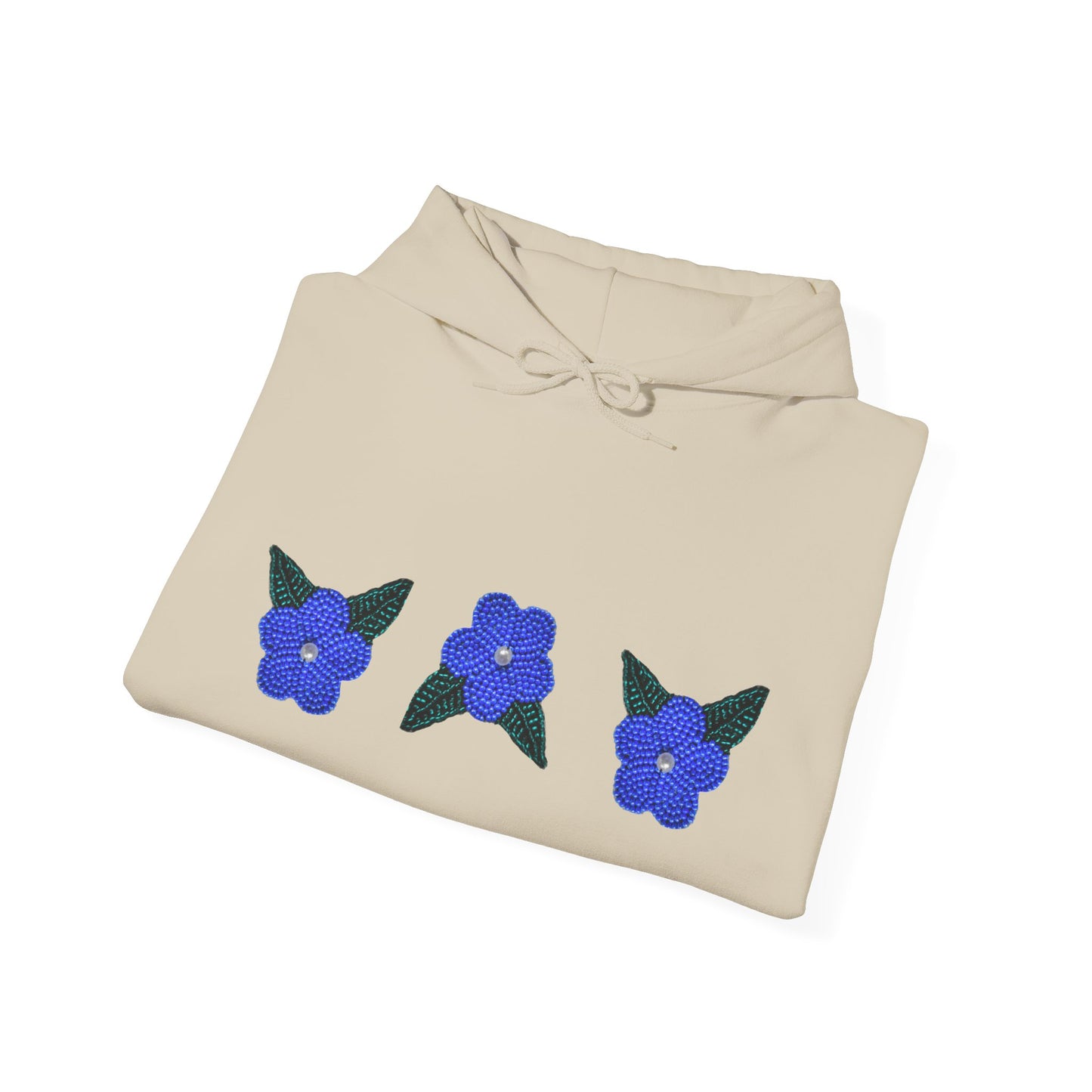 Nt’ąyą (Flower) NPLS Hoodie Blue