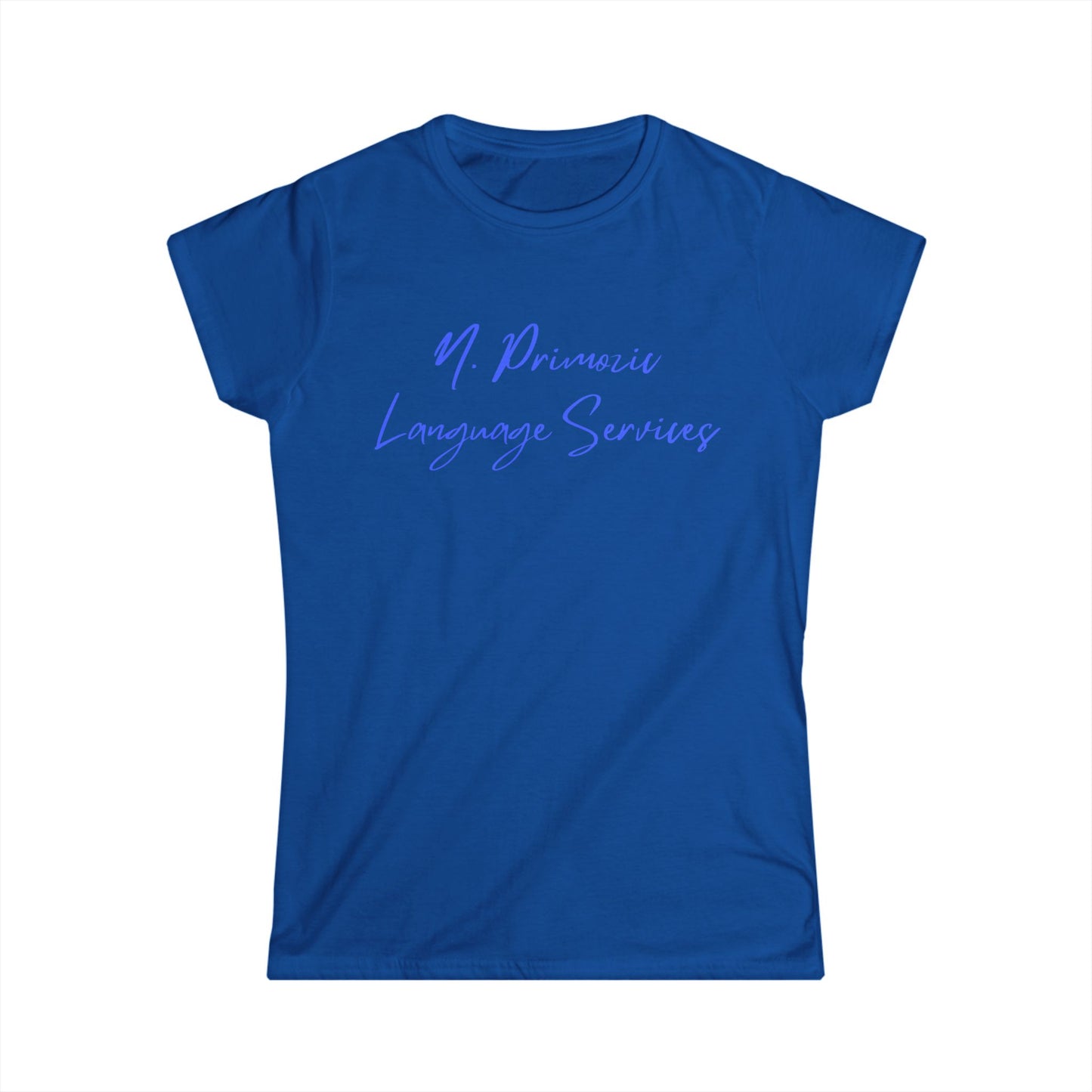 Blue N. Primozic Language Services Tee