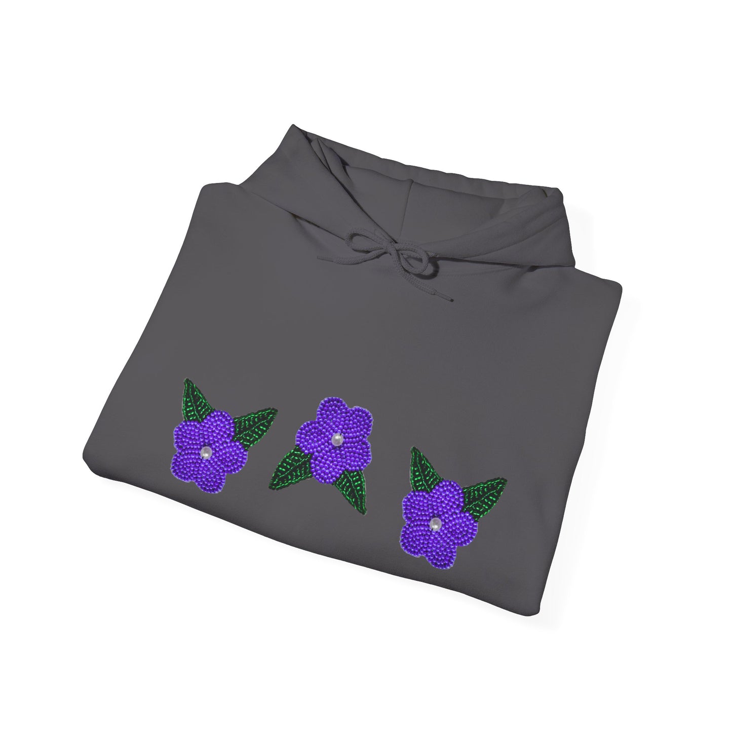Nt’ąyą (Flower) NPLS Hoodie Purple