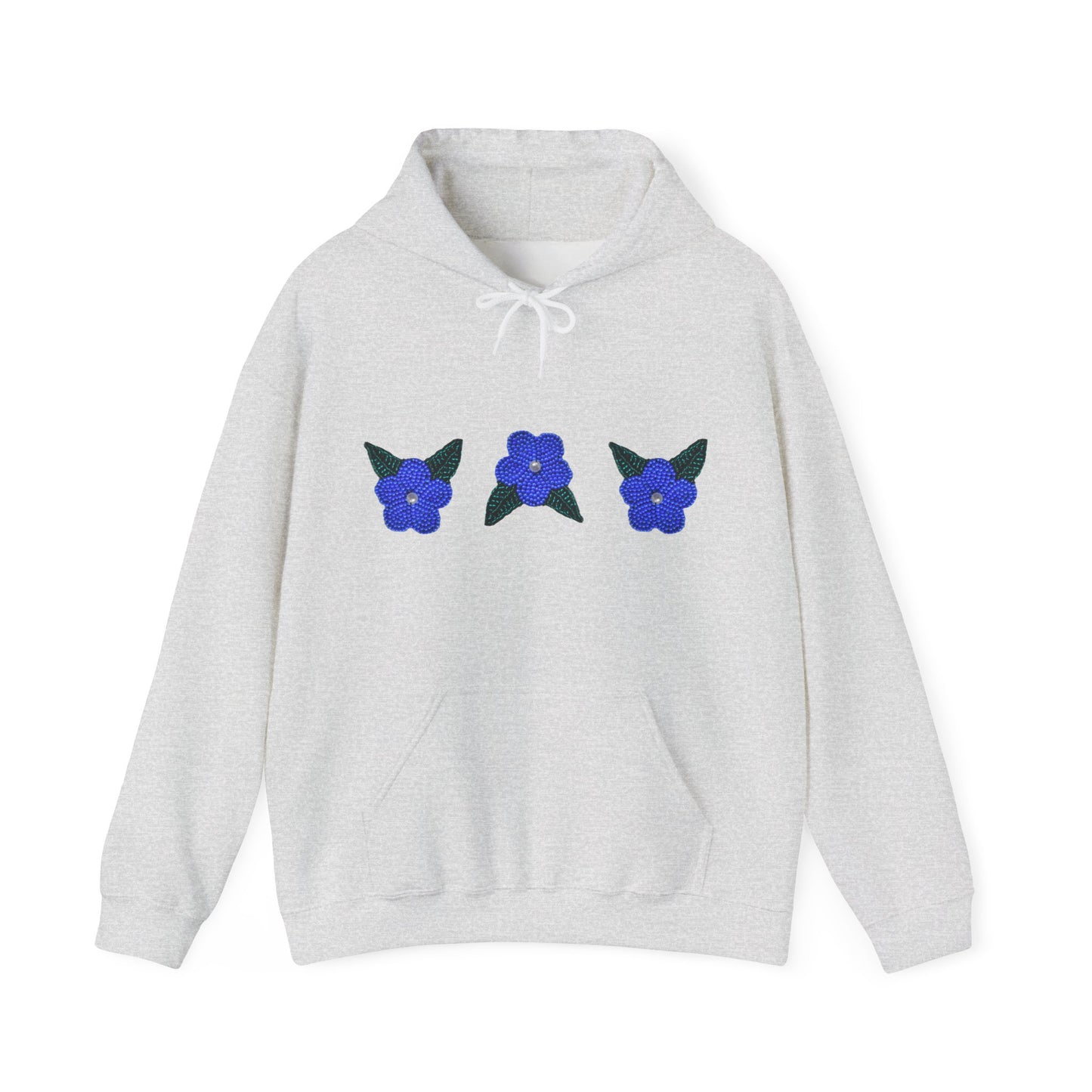 Nt’ąyą (Flower) NPLS Hoodie Blue