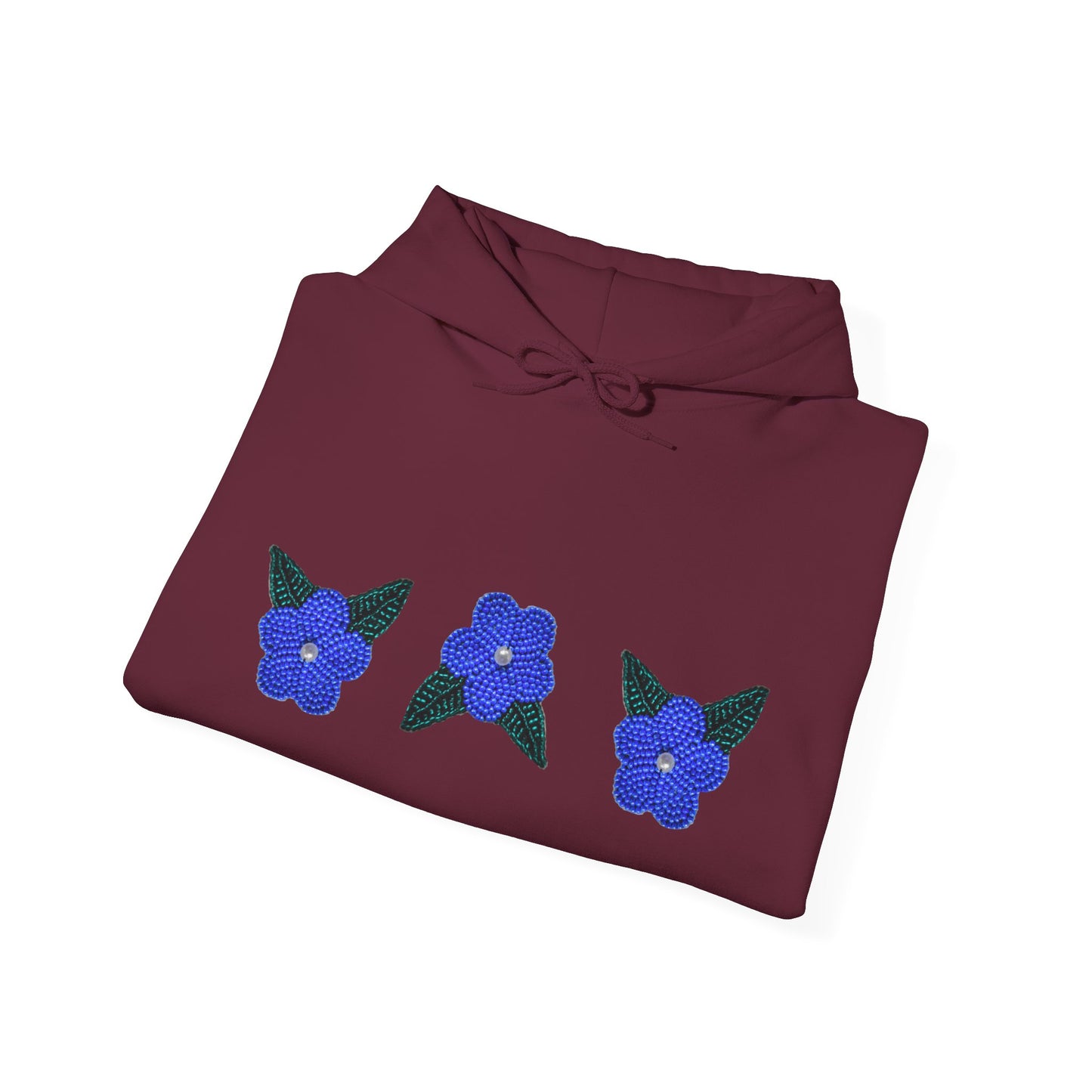 Nt’ąyą (Flower) NPLS Hoodie Blue