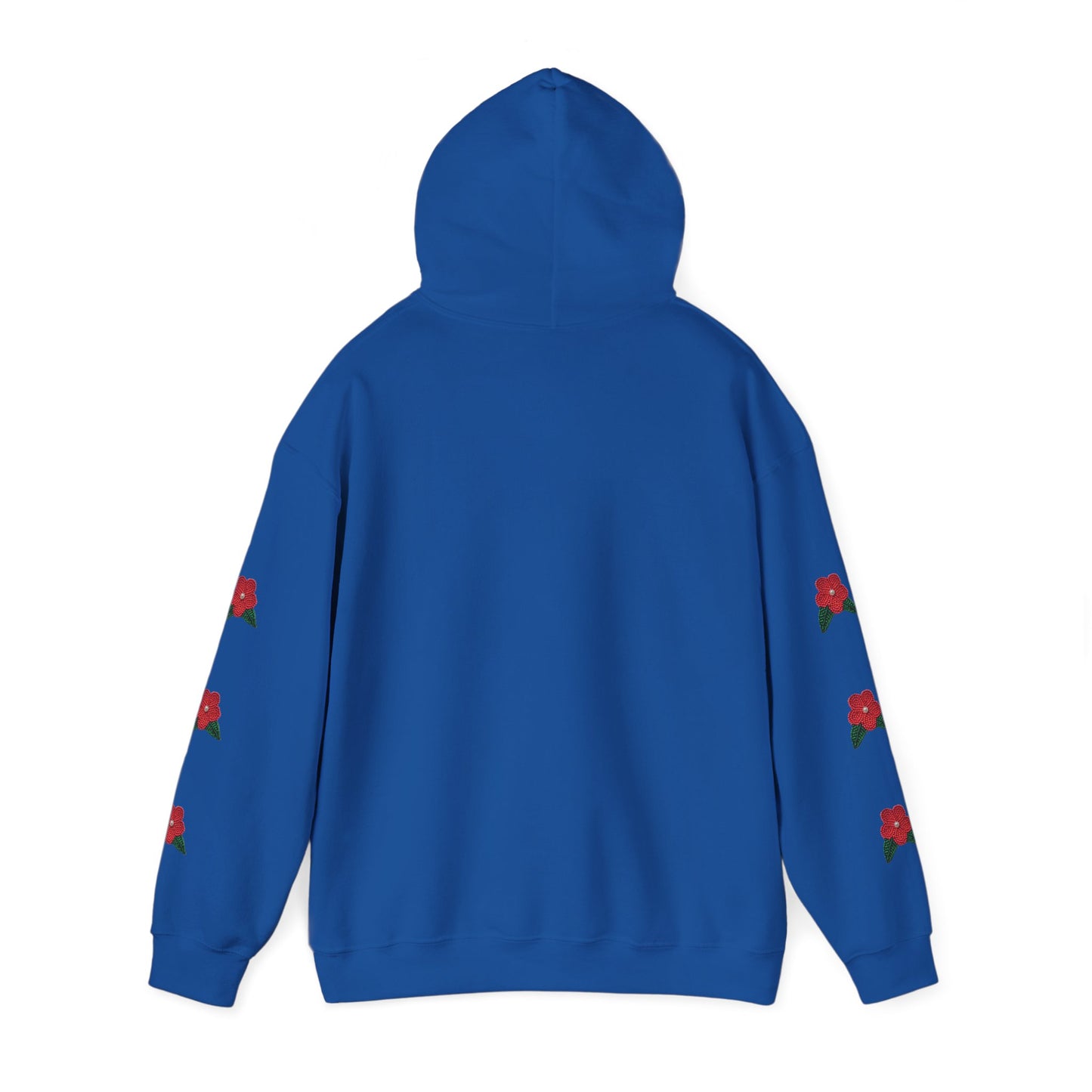 "I am Dän" Red Flower Hoodie