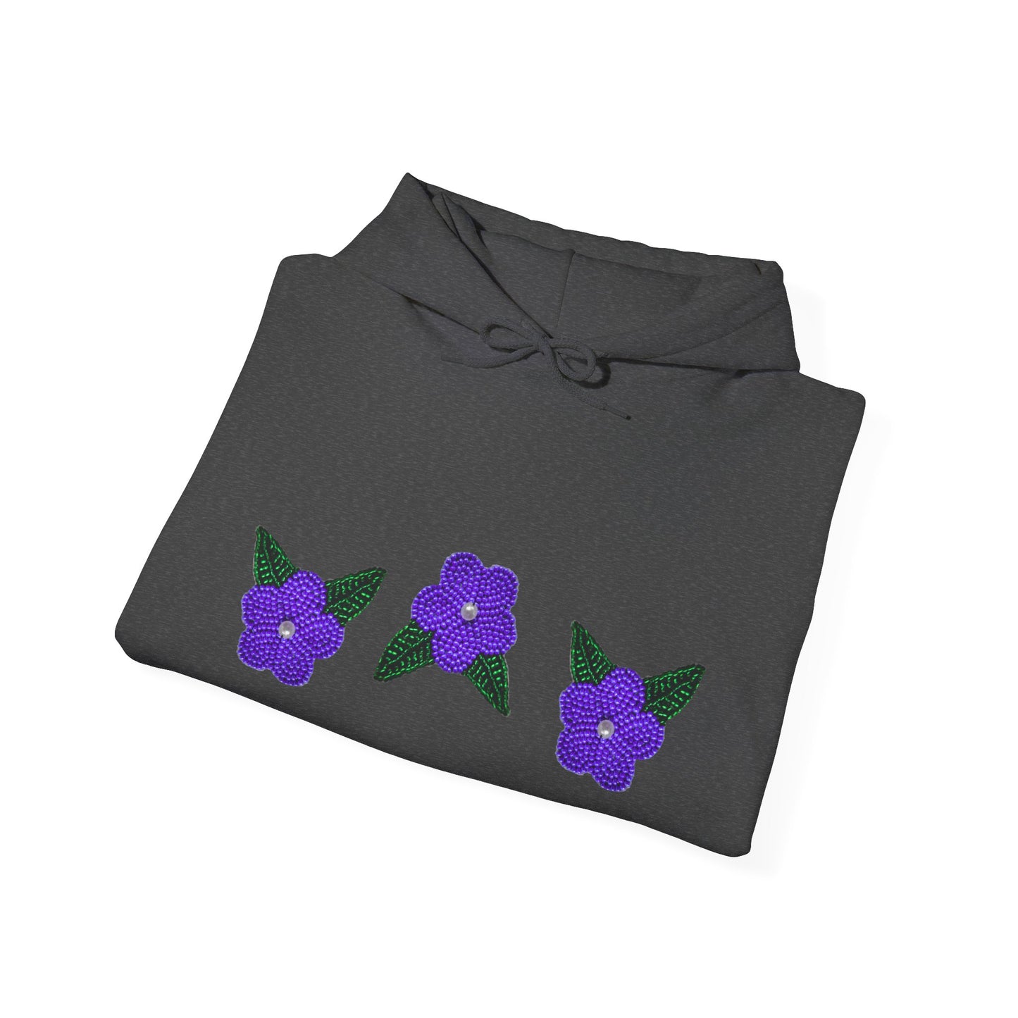 Nt’ąyą (Flower) NPLS Hoodie Purple