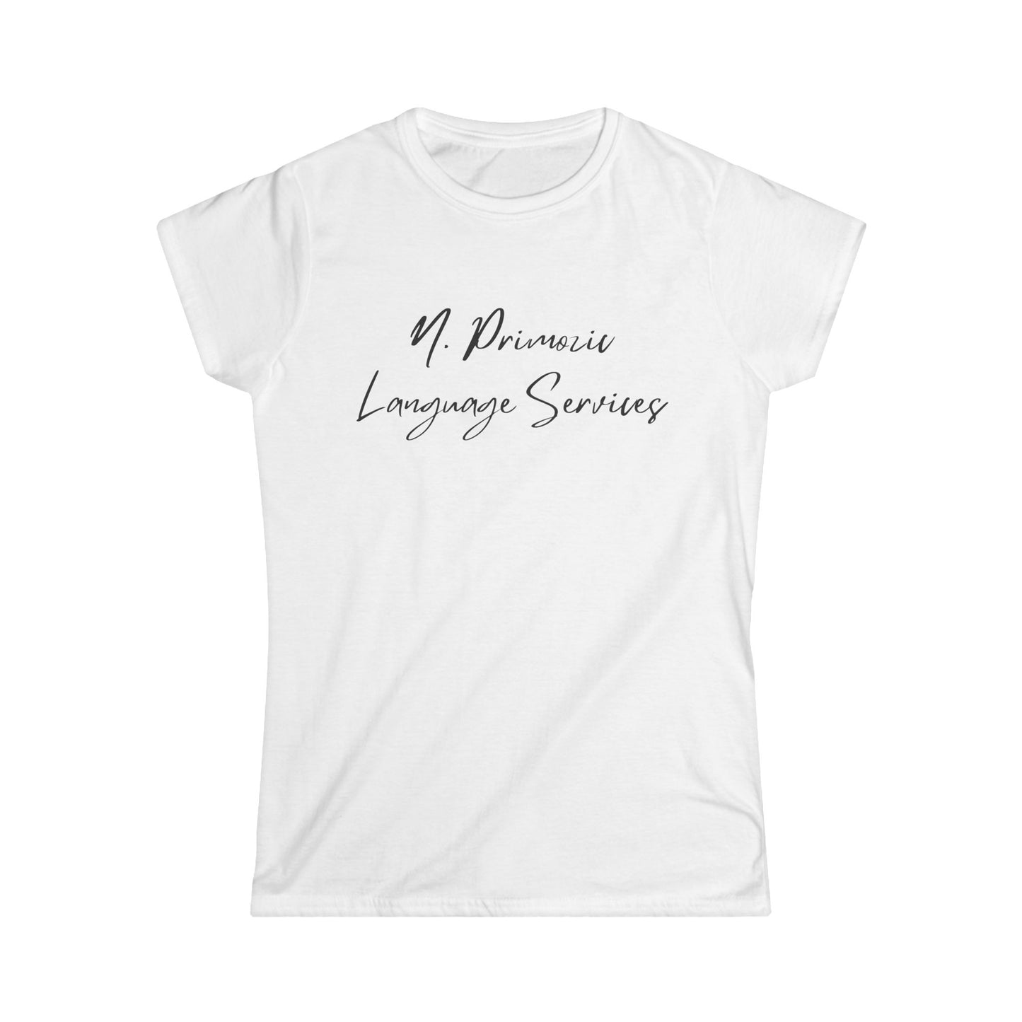 Black N. Primozic Language Services Tee