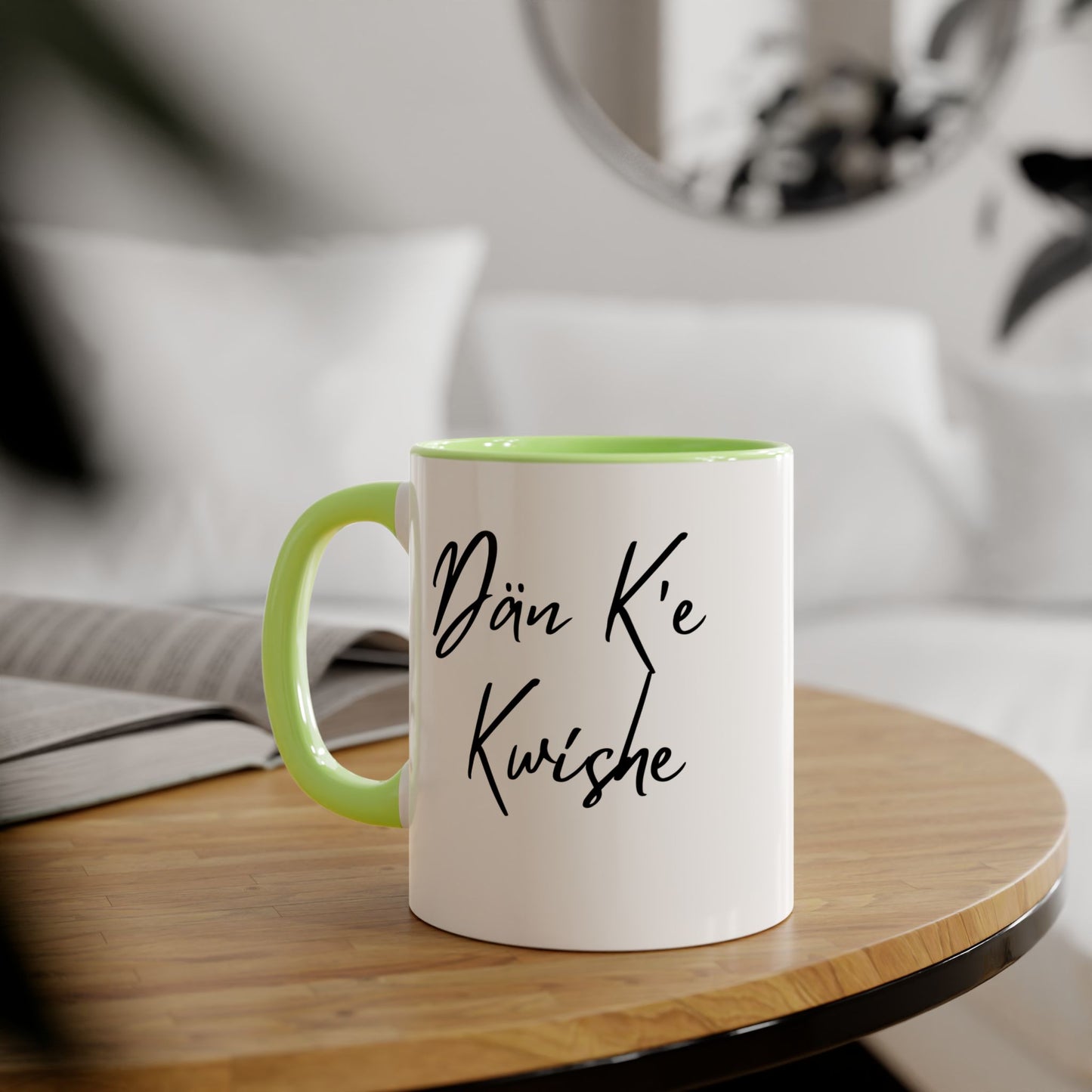 Dän K’e Kwíshe Mug Black Font