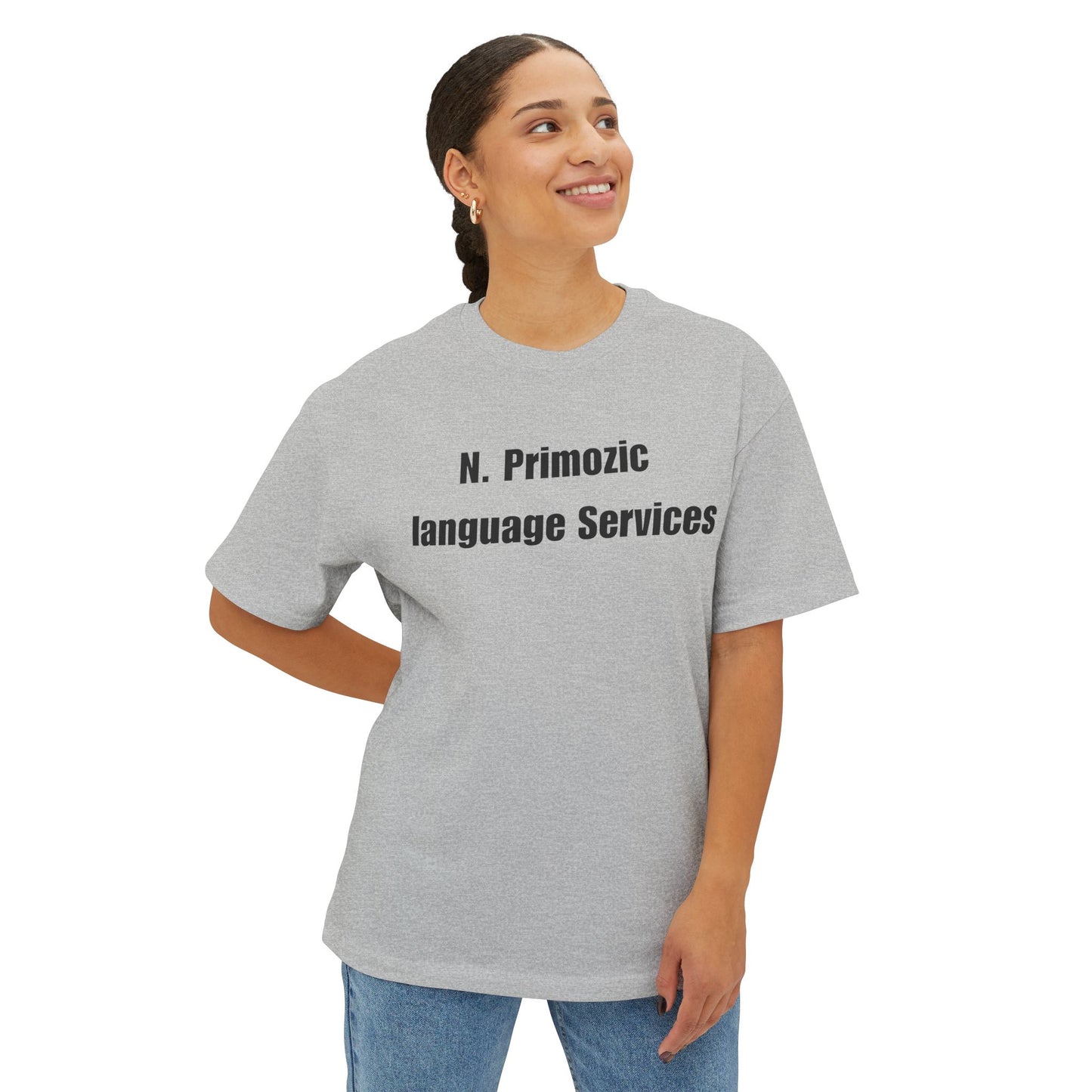 Bold NPLS Tee Black Font