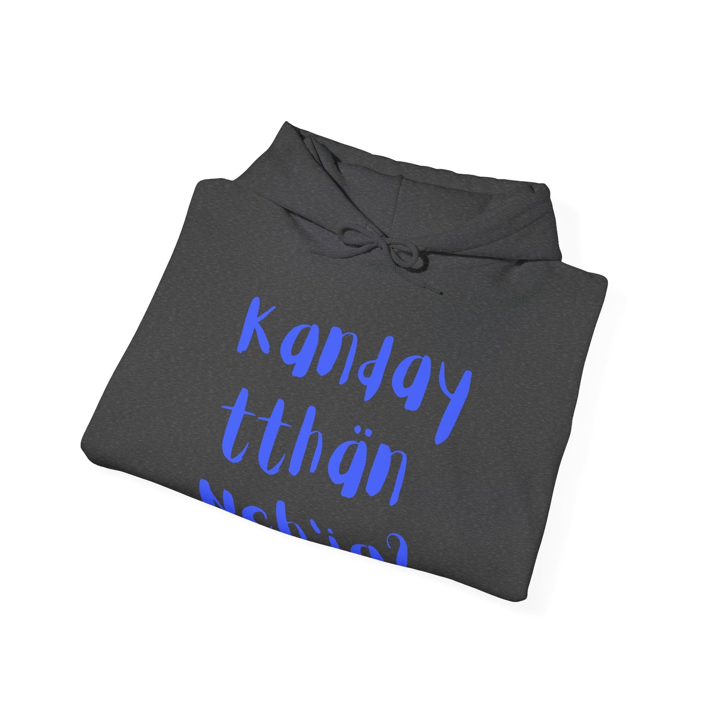 "Got Moose Meat?" Hoodie Blue Font