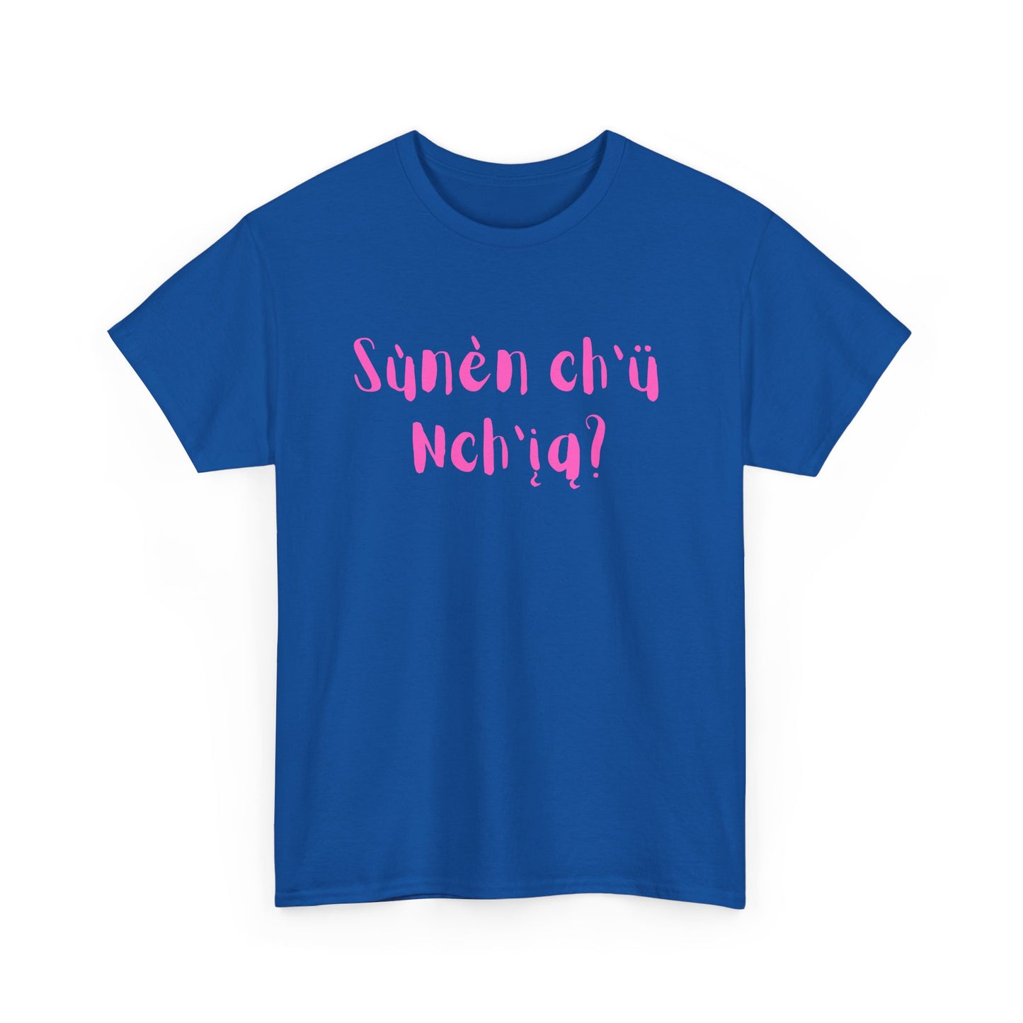 "Got Bannock?" Tee Pink Font