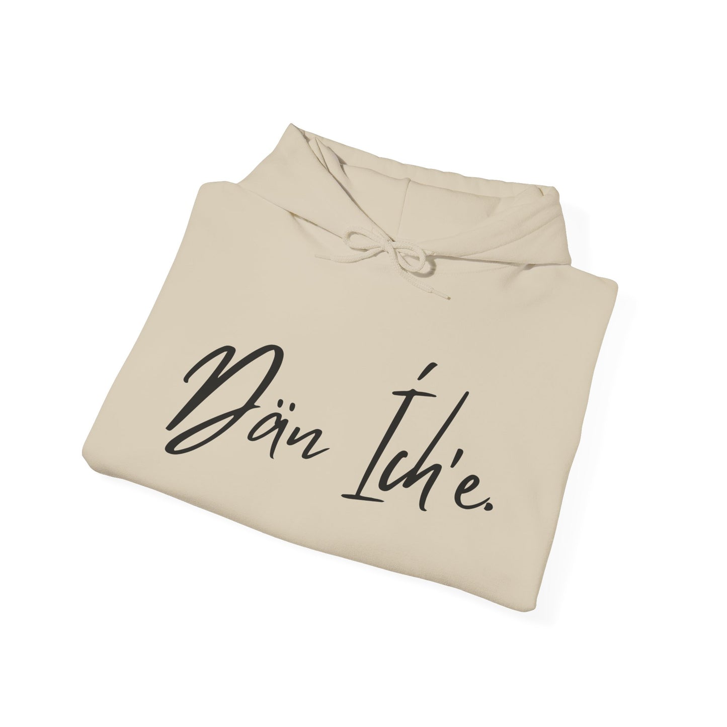"I am Dän" Red Flower Hoodie