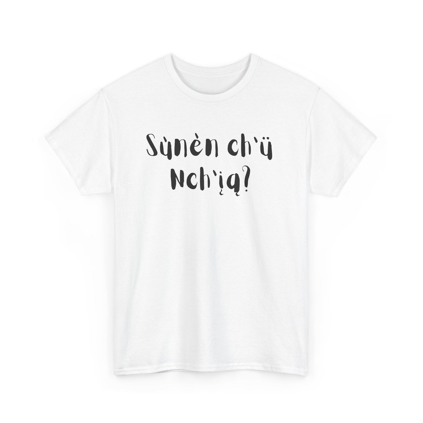 "Got Bannock?" Tee Back Font