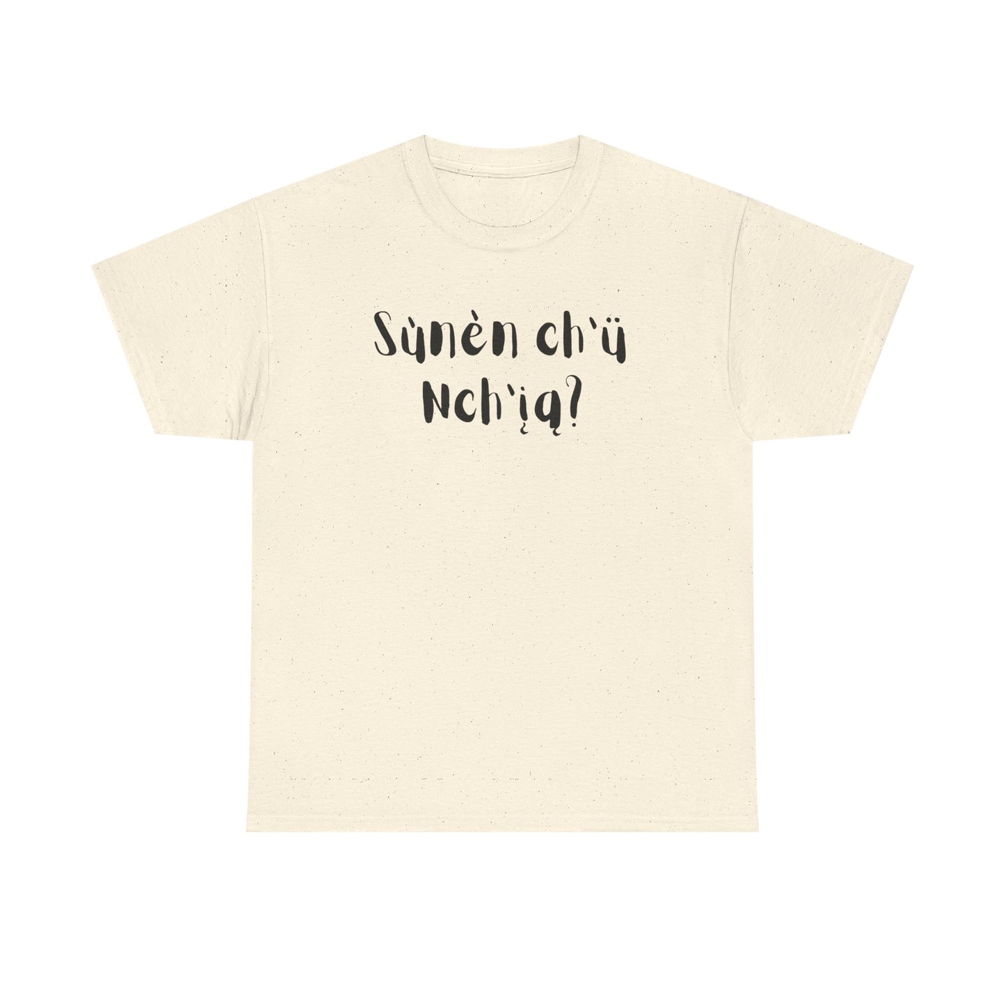 "Got Bannock?" Tee Back Font