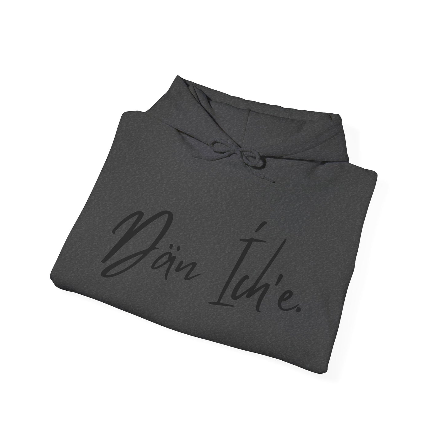 "I am Dän" Red Flower Hoodie