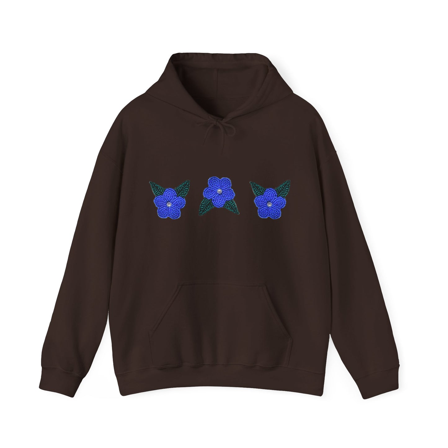 Nt’ąyą (Flower) NPLS Hoodie Blue