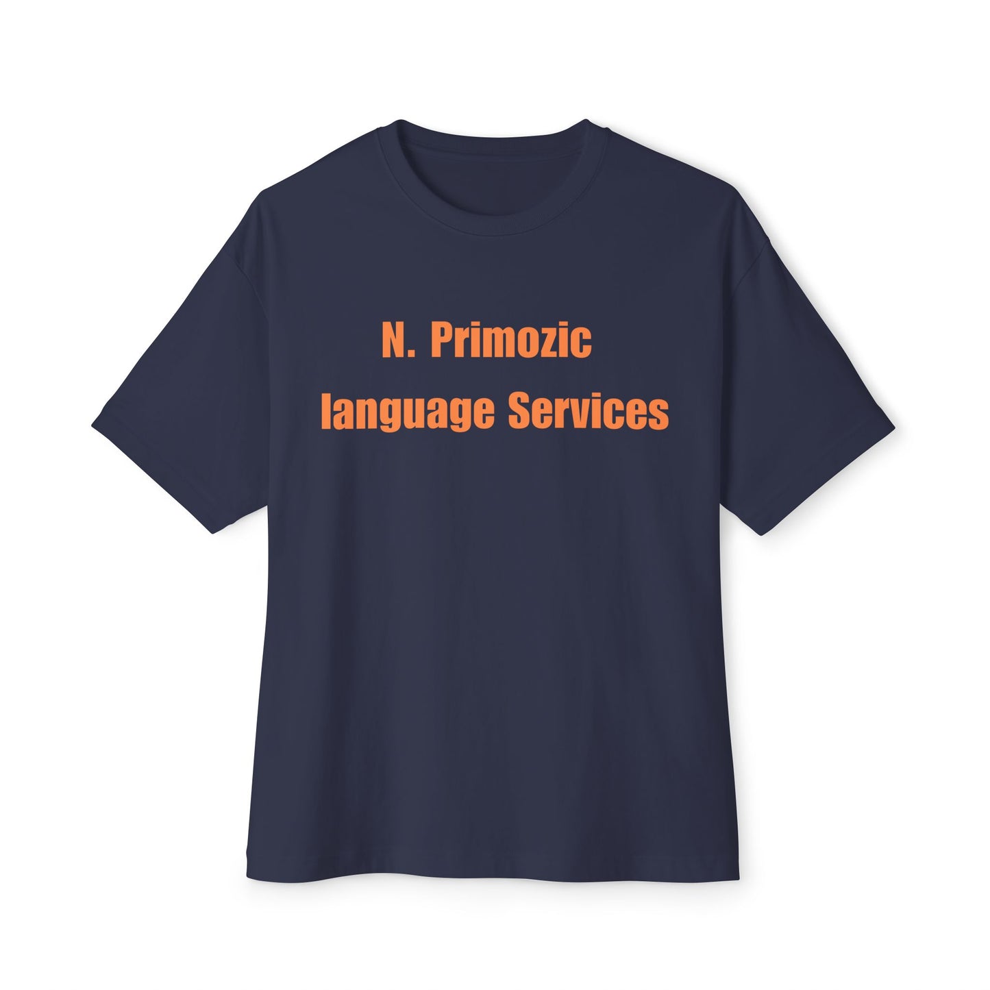 Bold NPLS Tee Orange Font