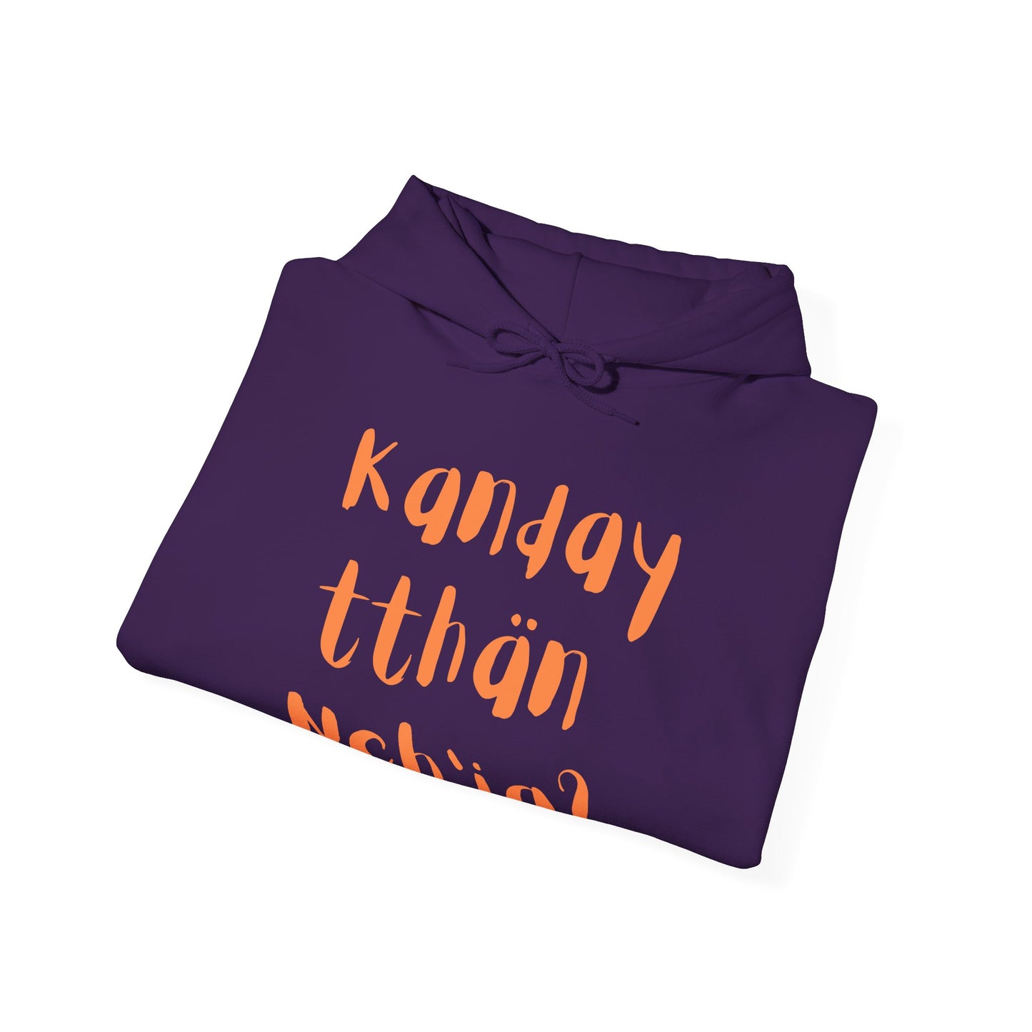"Got Moose Meat?" Hoodie Orange Font