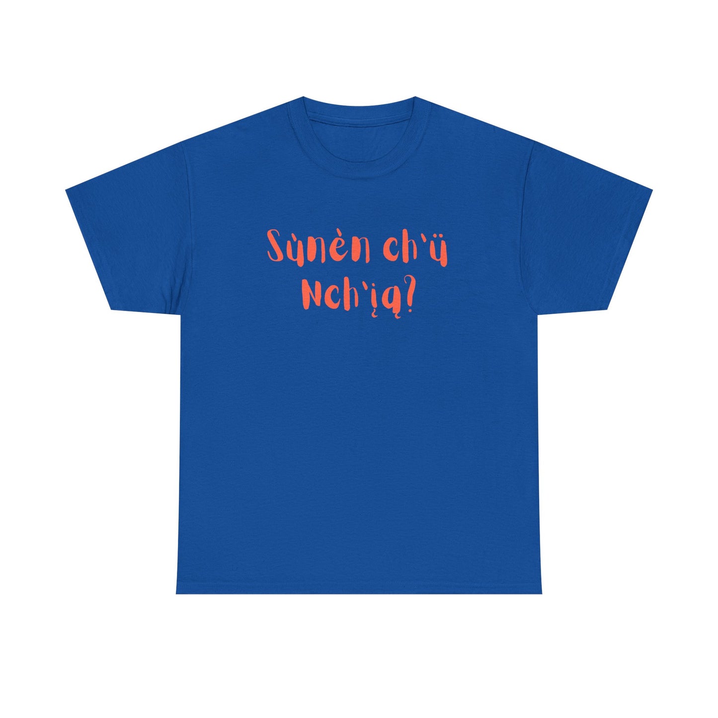 "Got Bannock?" Tee Orange Font