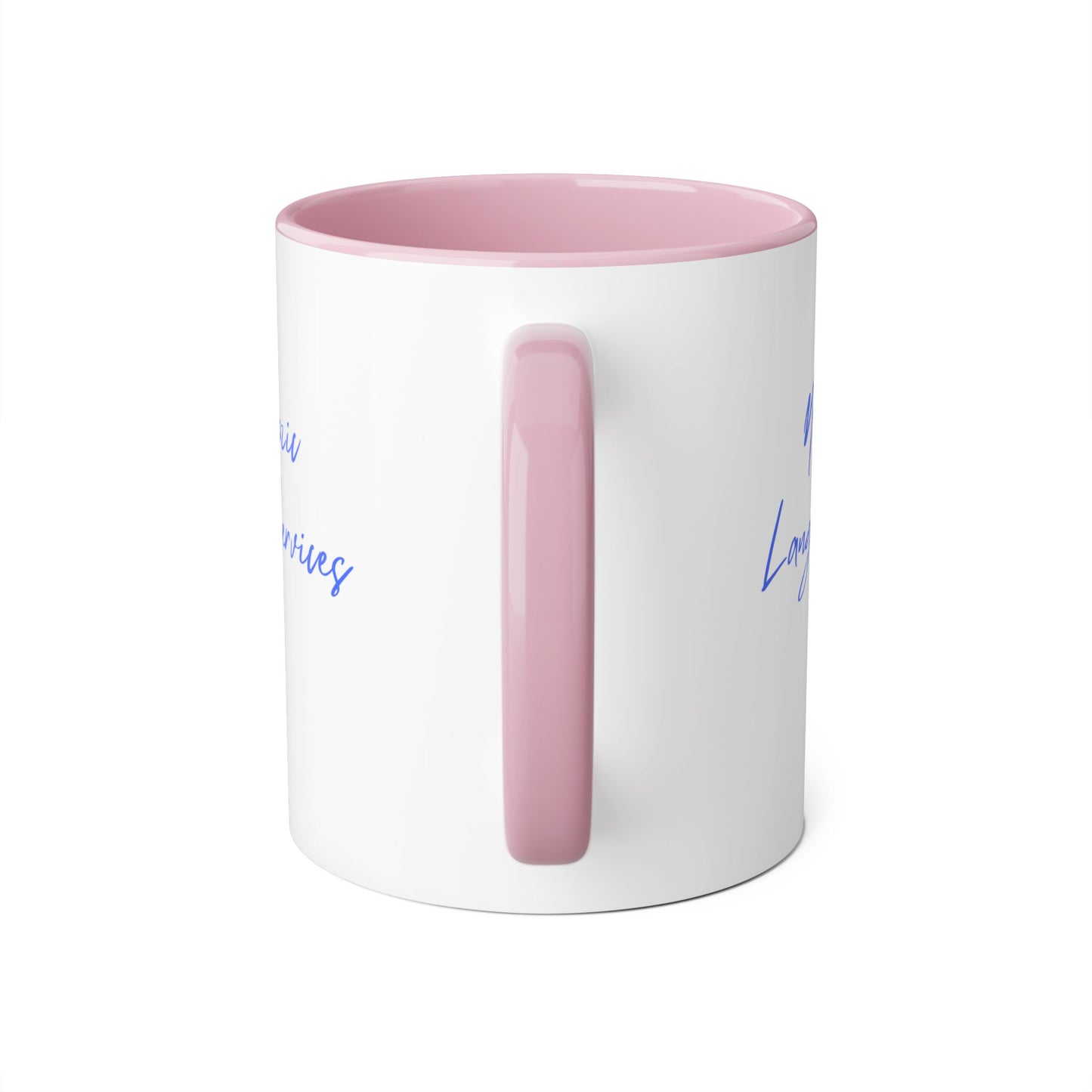 NPLS Colour Accent Mug Blue Font