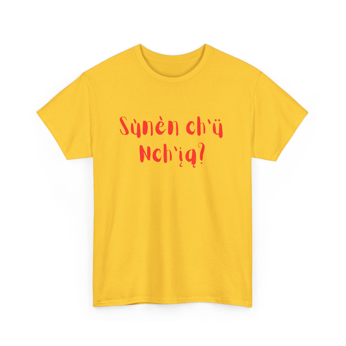 "Got Bannock?" Tee Red Font