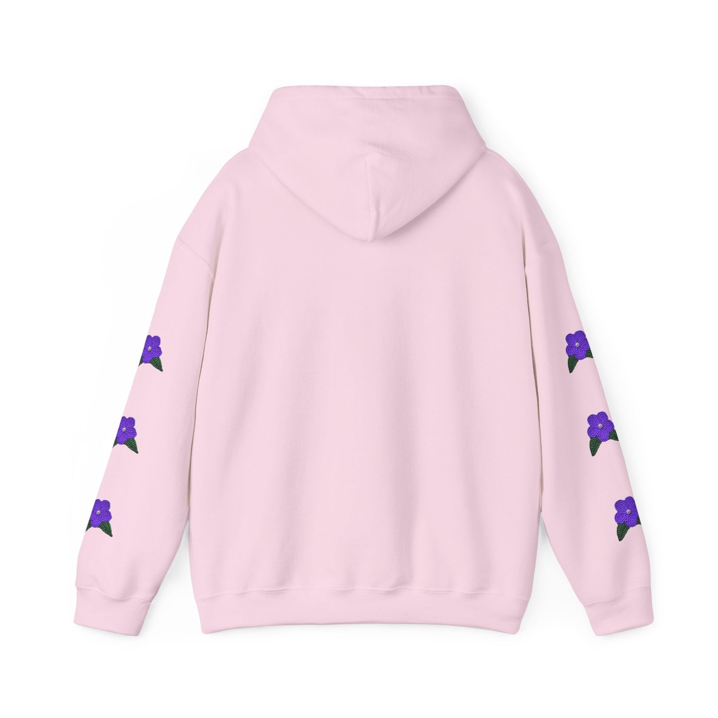 "I Speak Southern Tutchone" Purple Flower Hoodie