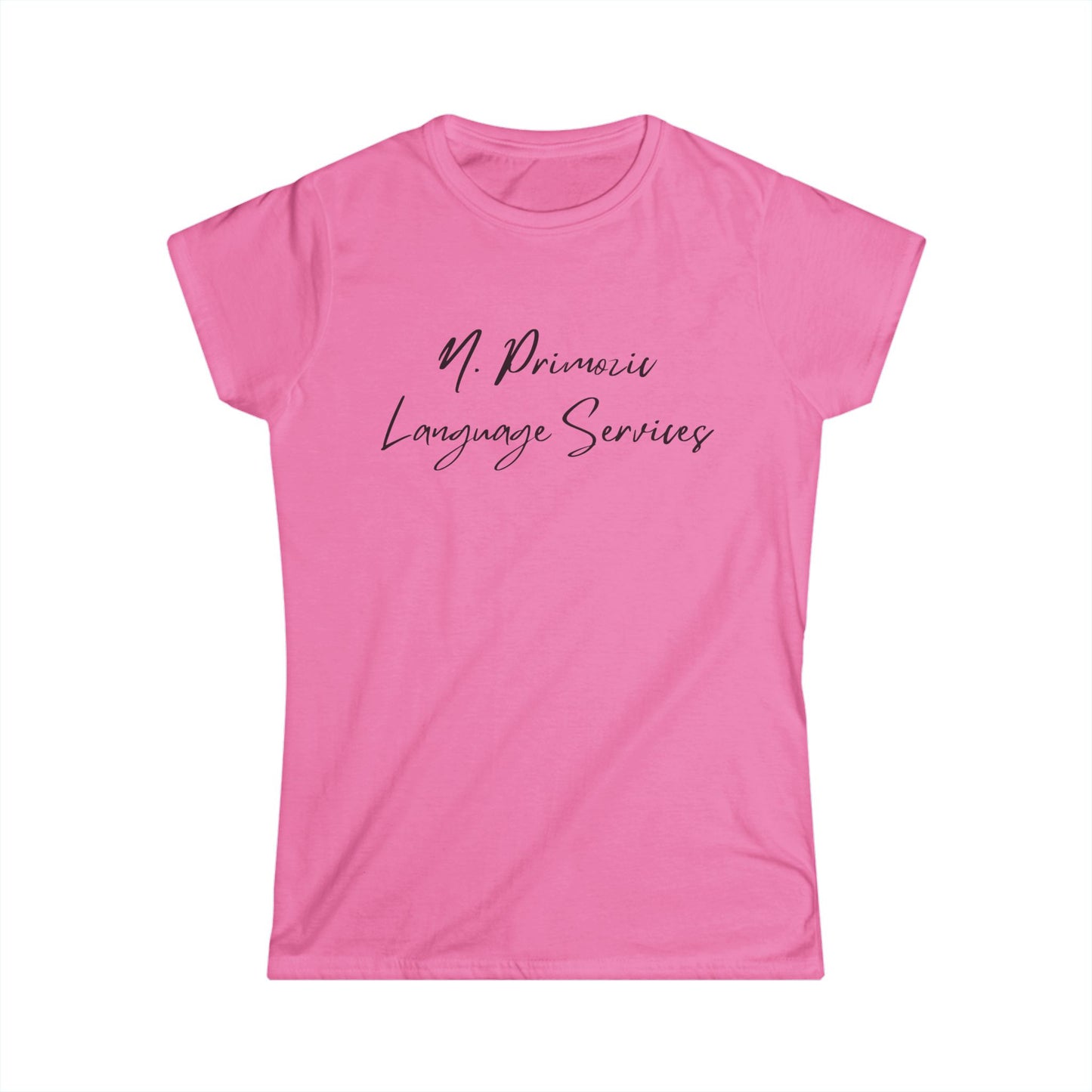 Black N. Primozic Language Services Tee