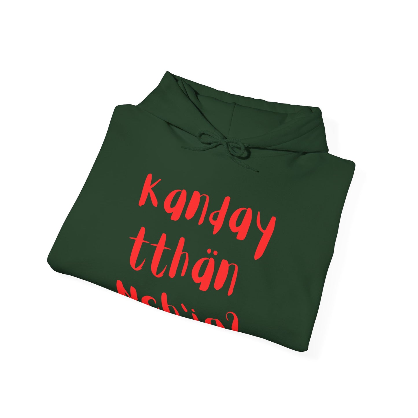 "Got Moose Meat?" Hoodie Red Font