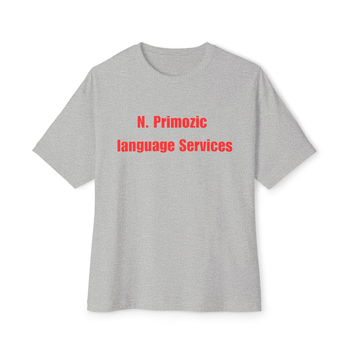Bold NPLS Tee Red Font