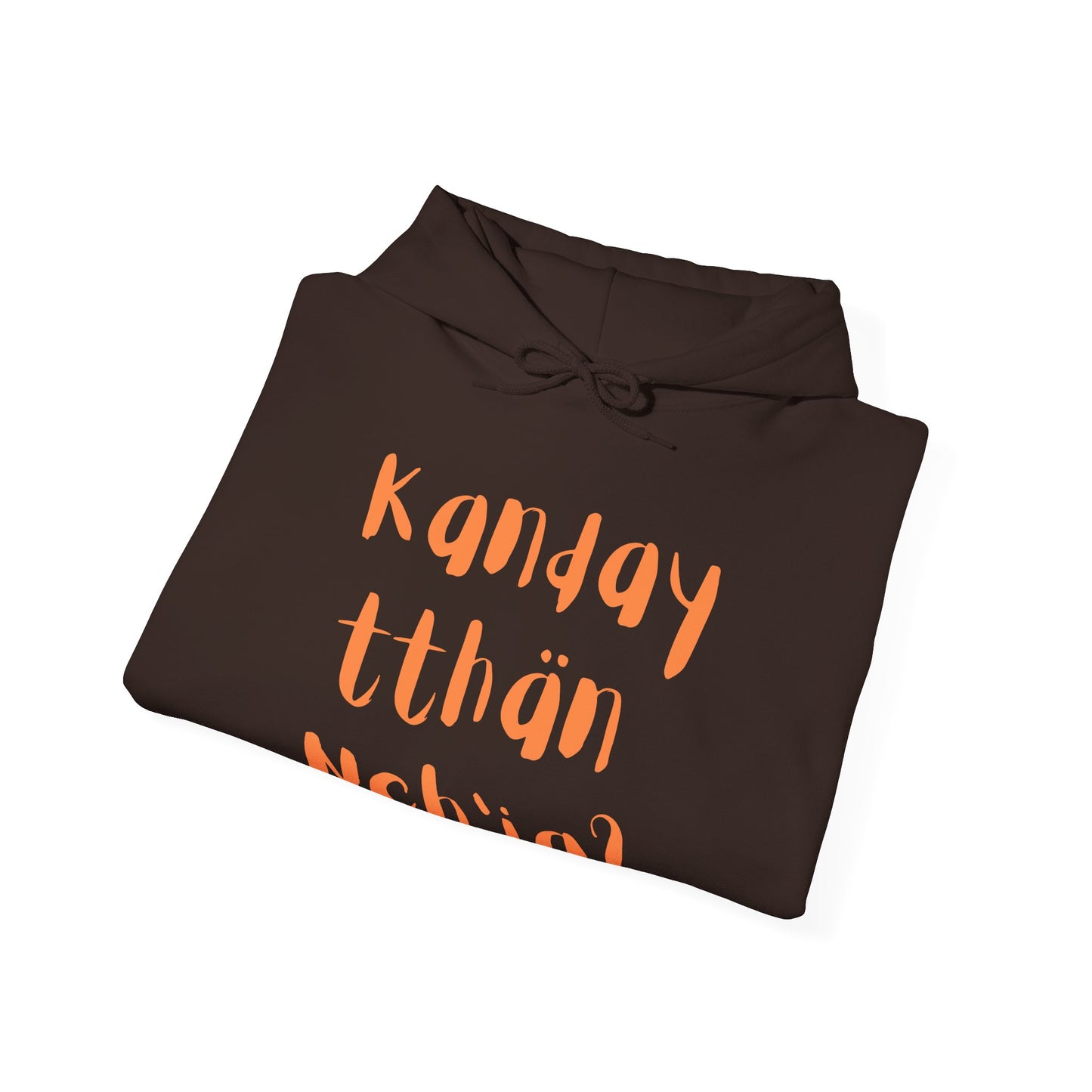 "Got Moose Meat?" Hoodie Orange Font