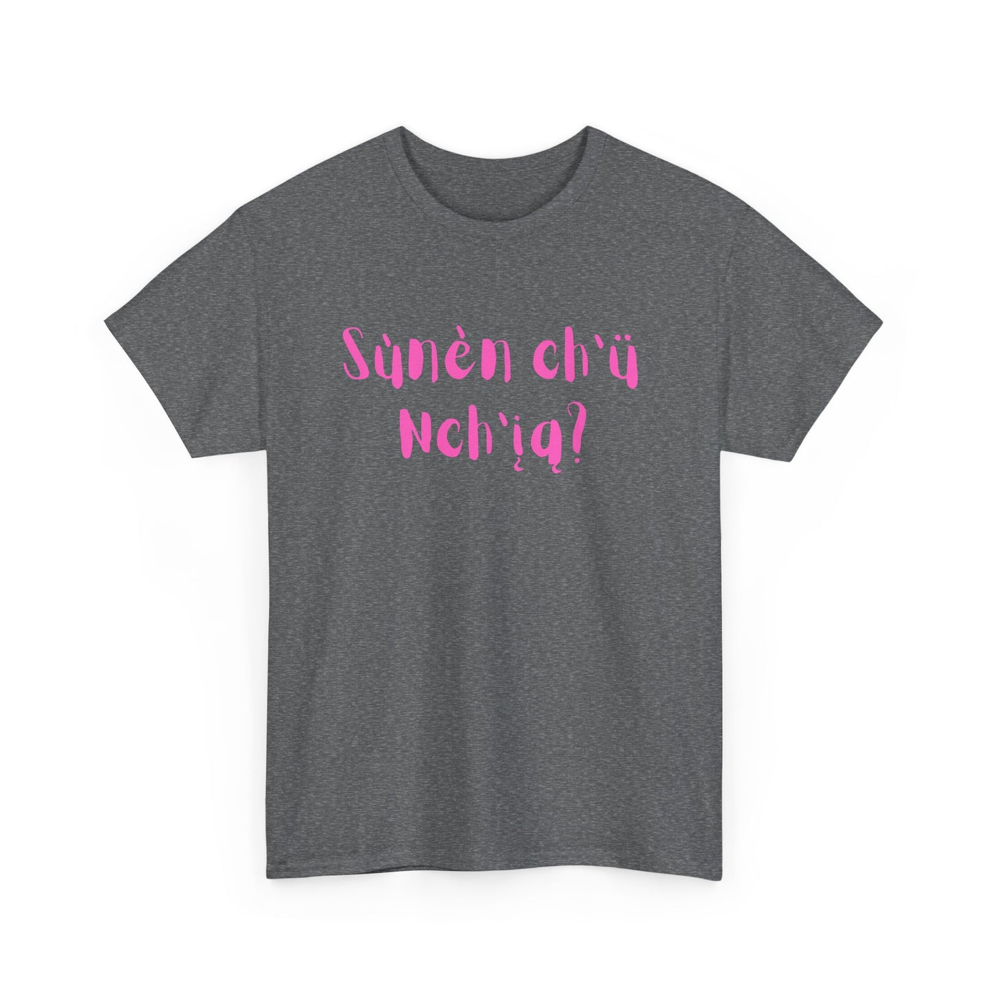 "Got Bannock?" Tee Pink Font