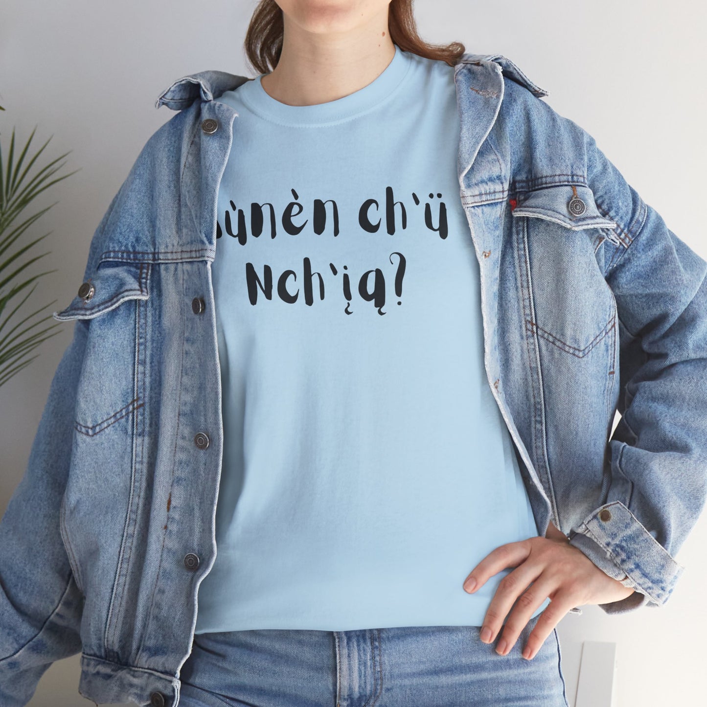 "Got Bannock?" Tee Back Font