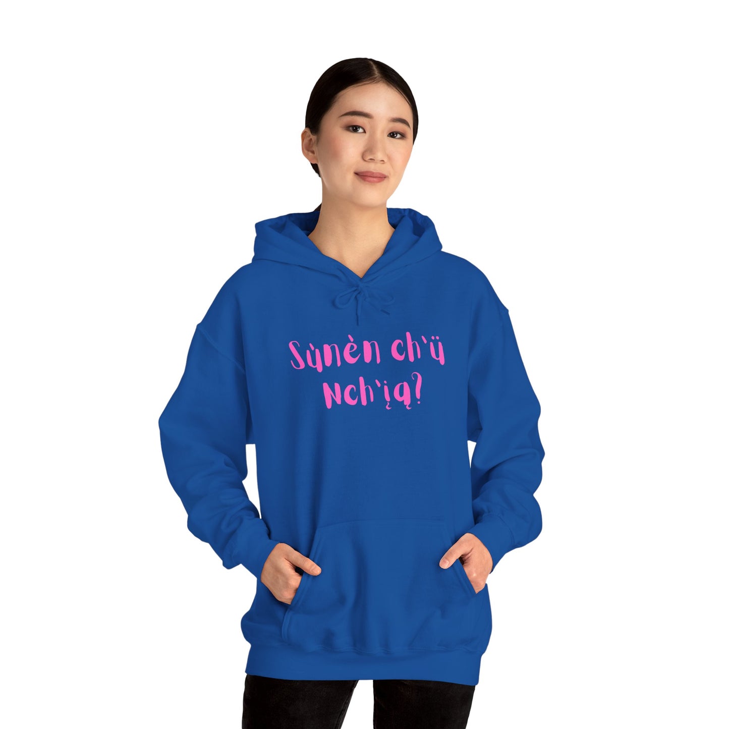 "Got Bannock?" Hoodie Pink Font