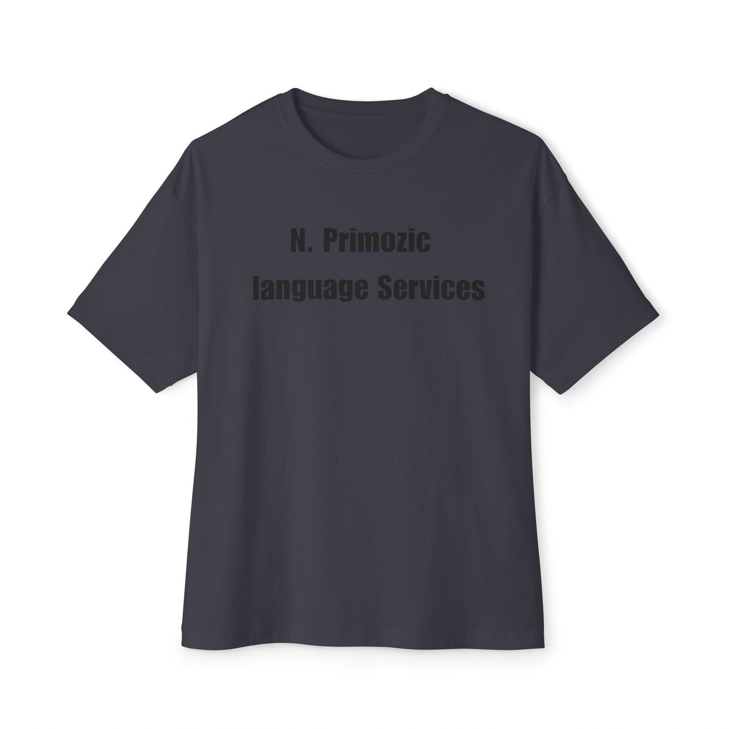 Bold NPLS Tee Black Font