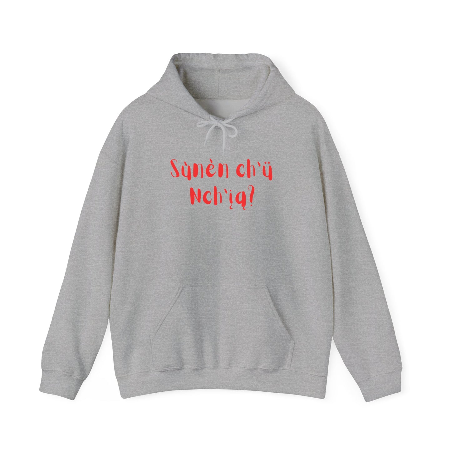 "Got Bannock?" Hoodie Red Font