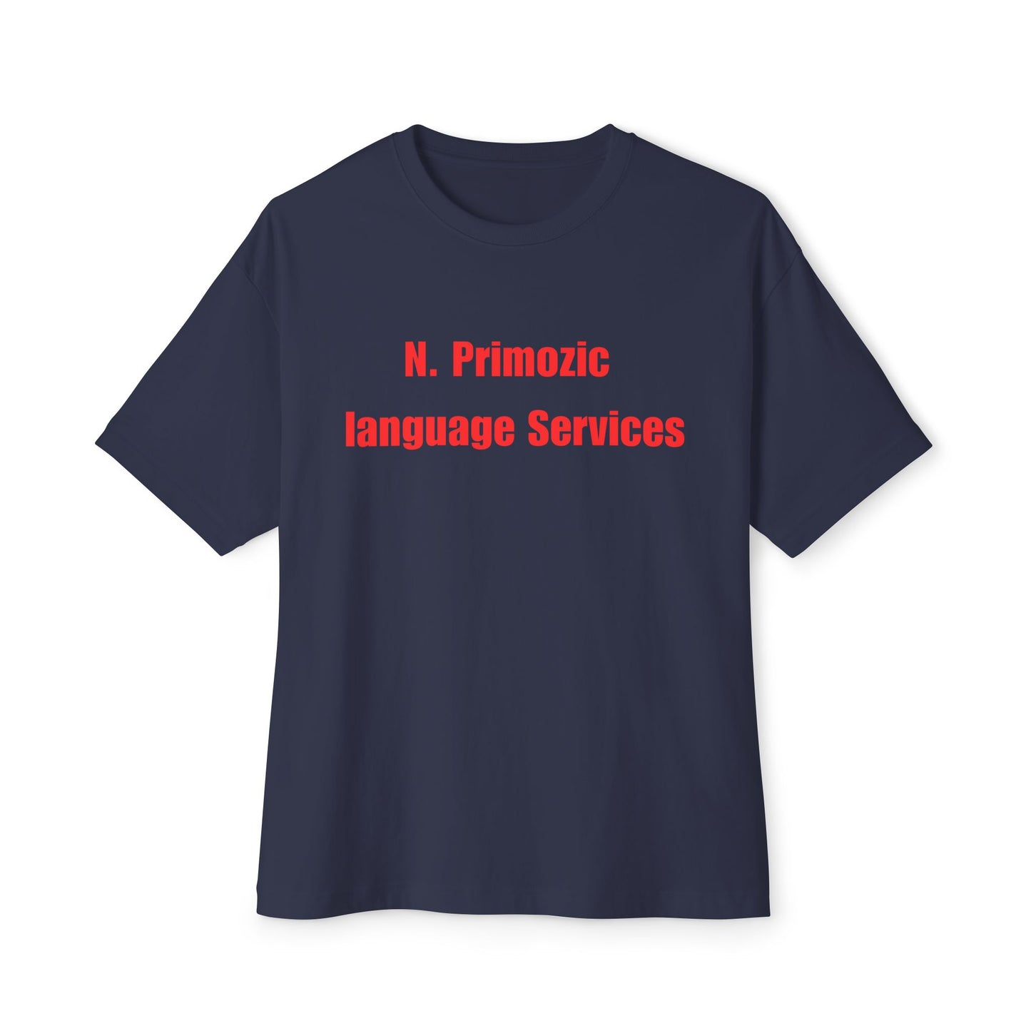 Bold NPLS Tee Red Font