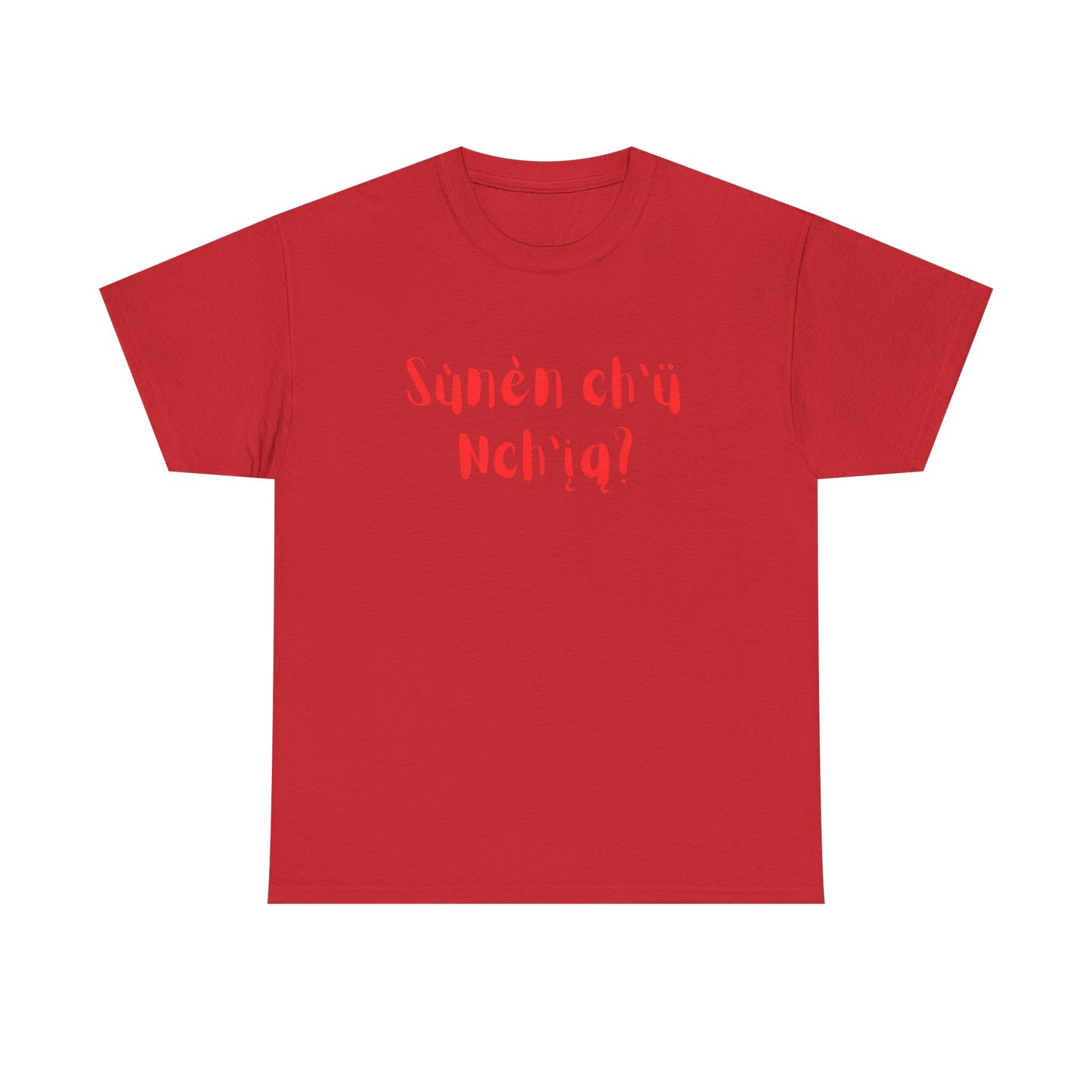 "Got Bannock?" Tee Red Font