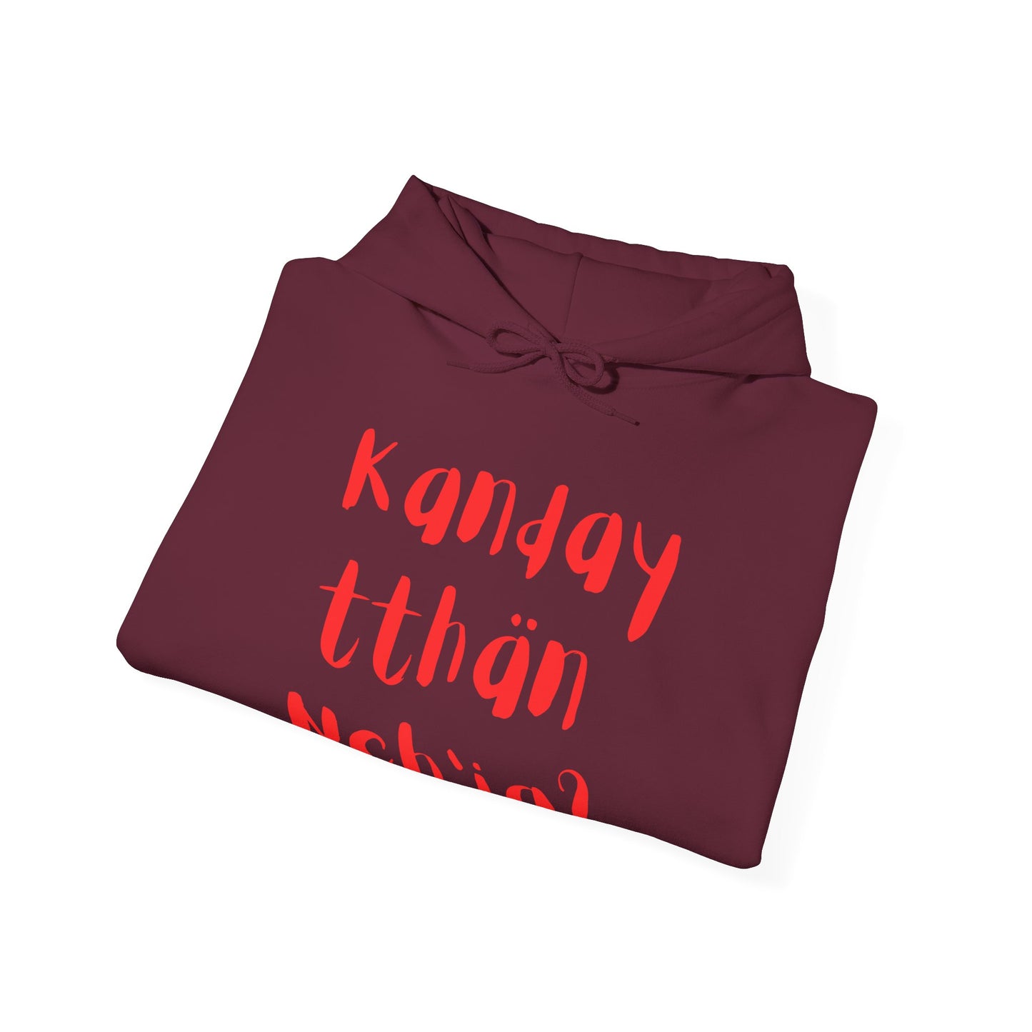 "Got Moose Meat?" Hoodie Red Font