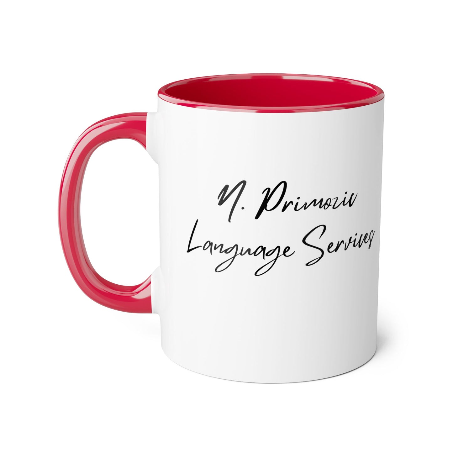 NPLS Accent Colour Mug Black Font