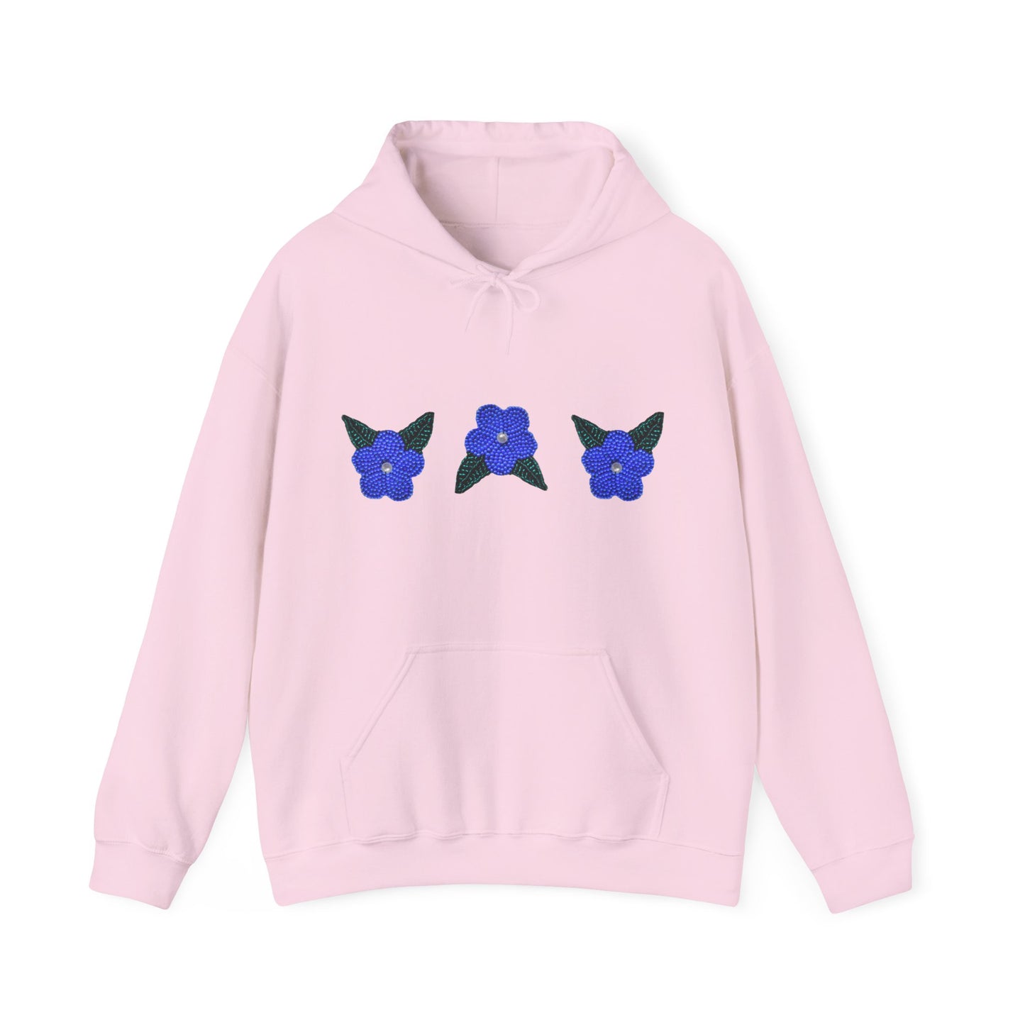 Nt’ąyą (Flower) NPLS Hoodie Blue