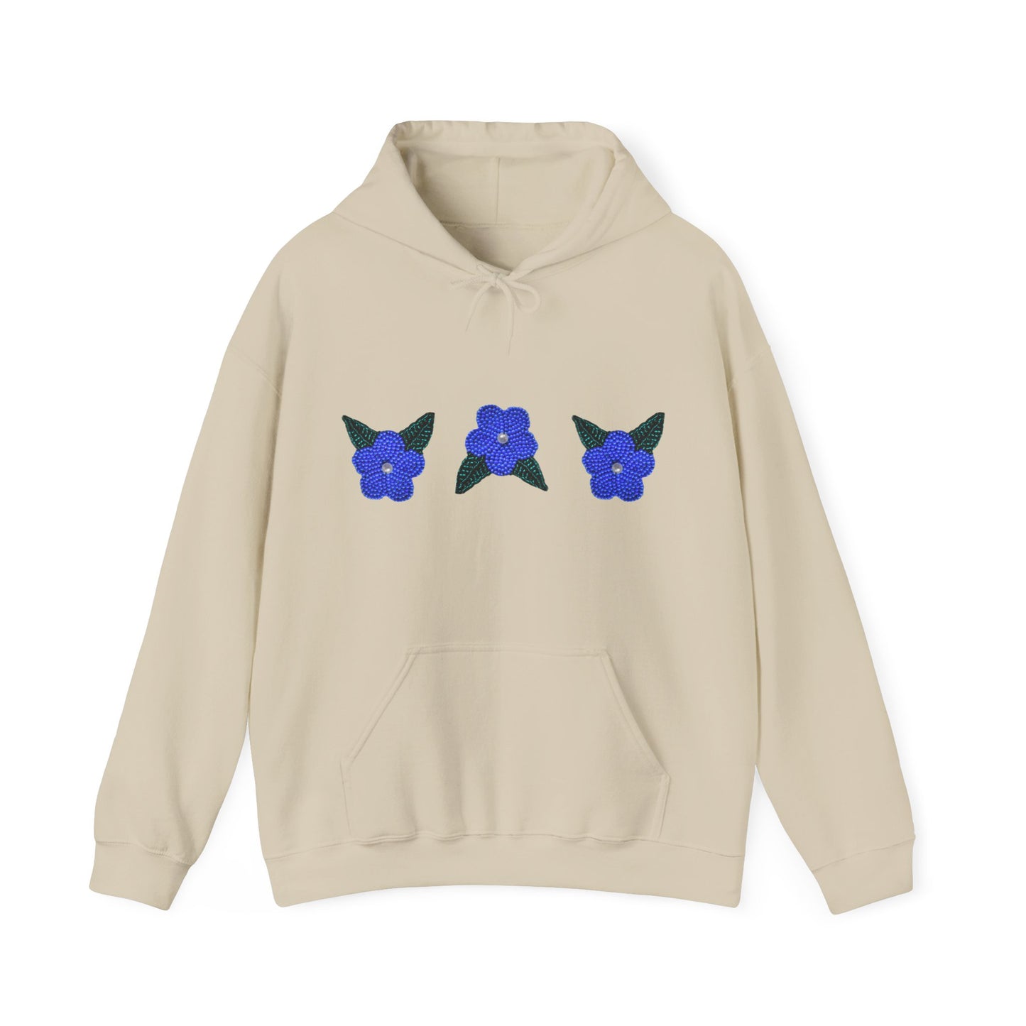 Nt’ąyą (Flower) NPLS Hoodie Blue
