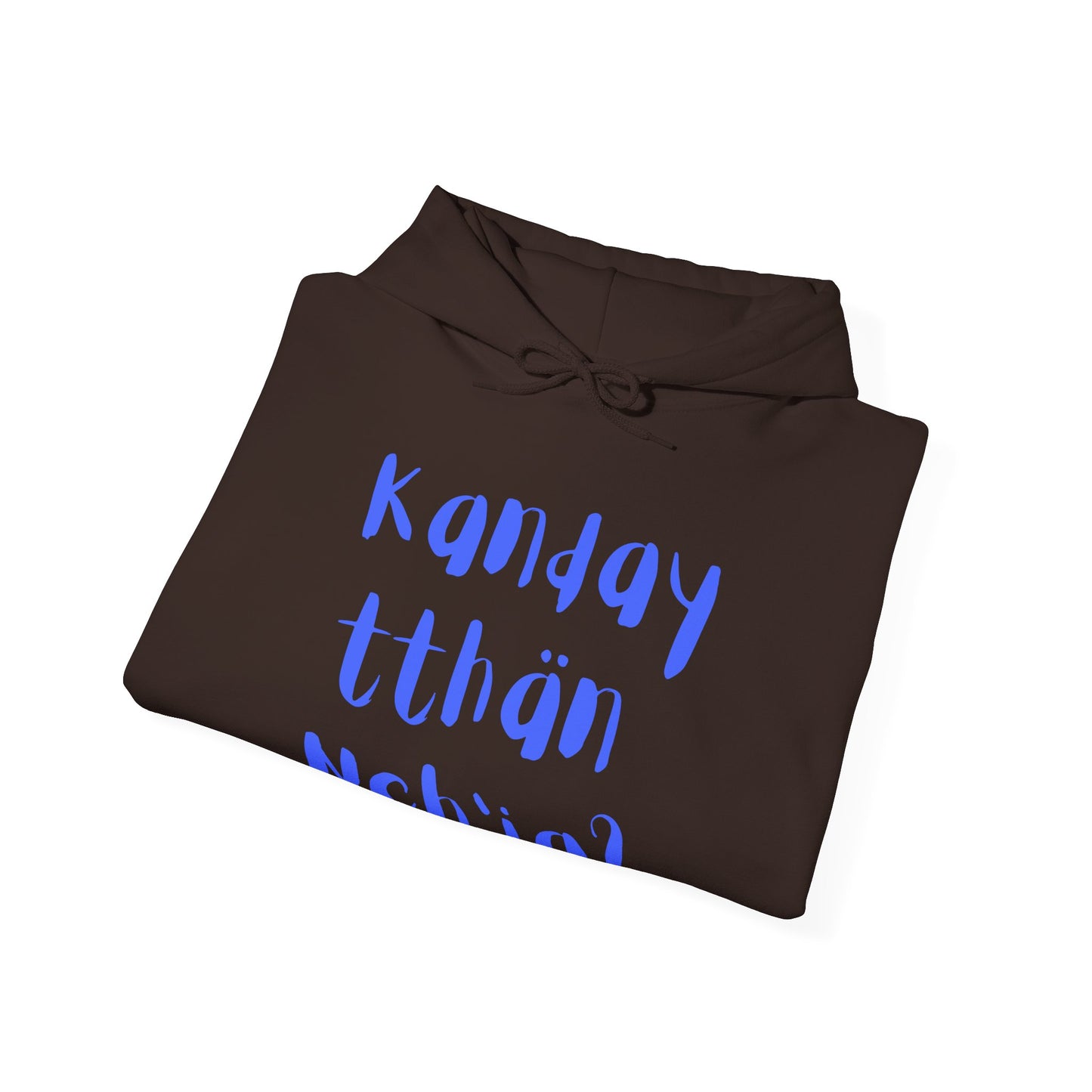 "Got Moose Meat?" Hoodie Blue Font