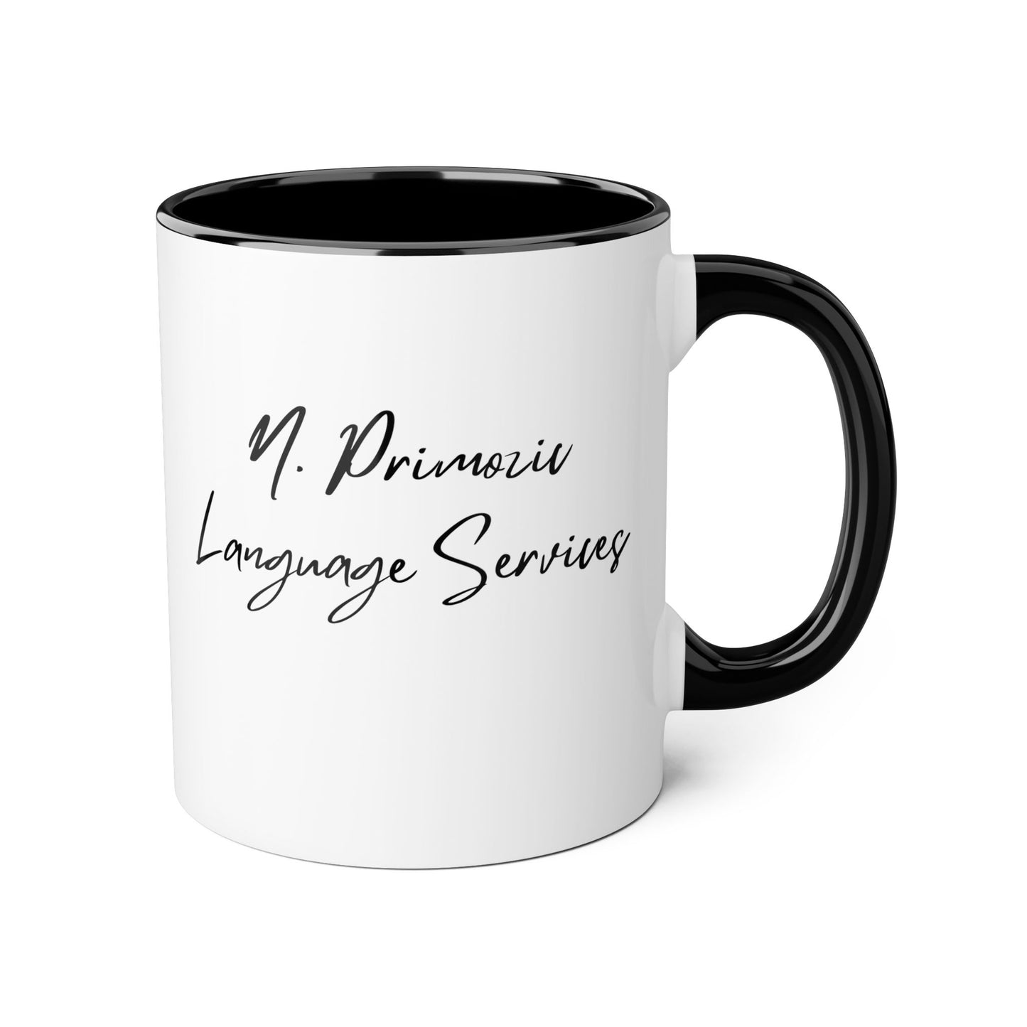 NPLS Accent Colour Mug Black Font