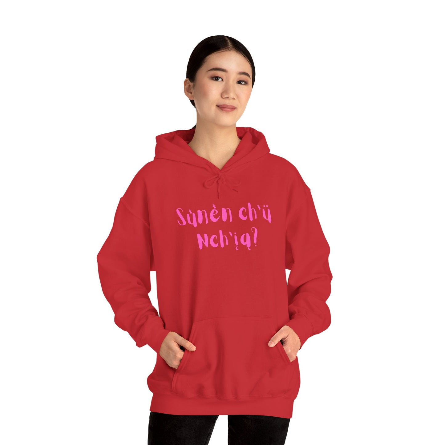 "Got Bannock?" Hoodie Pink Font