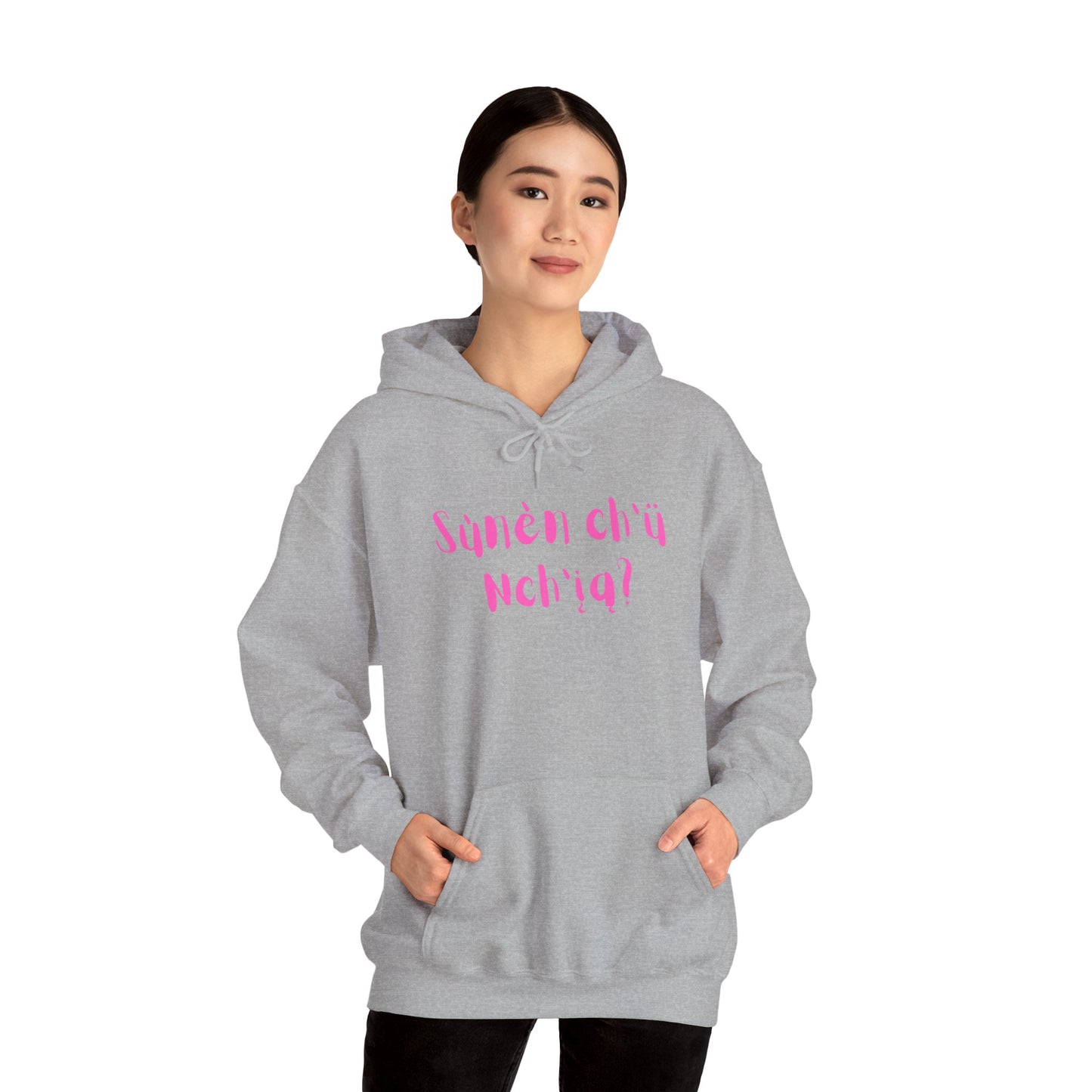 "Got Bannock?" Hoodie Pink Font