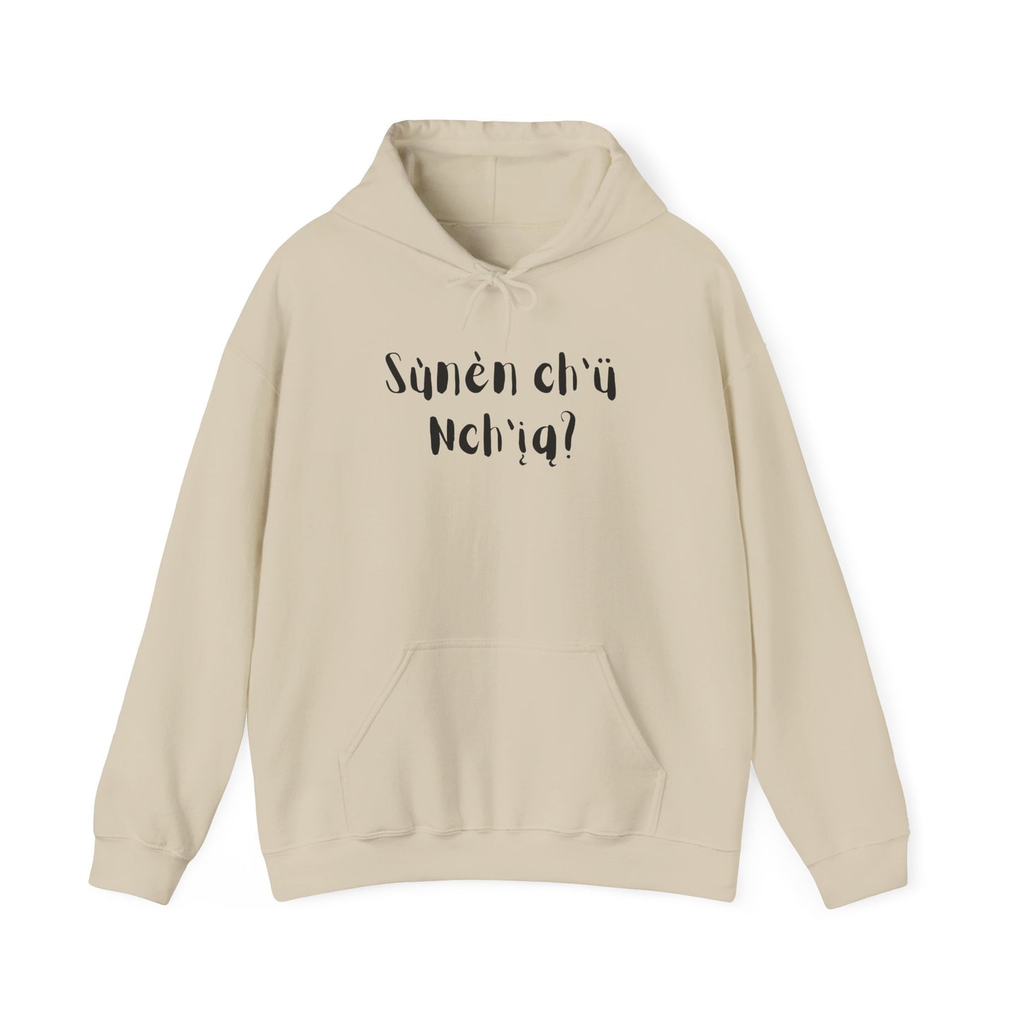 "Got Bannock?" Hoodie Black Font