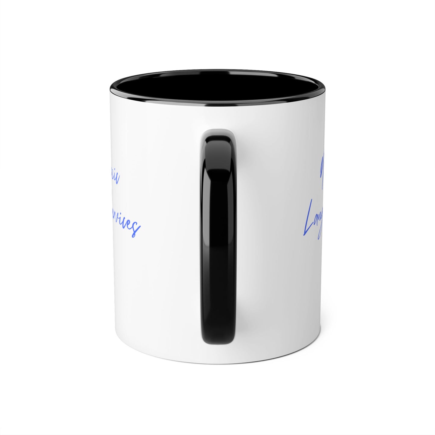 NPLS Colour Accent Mug Blue Font