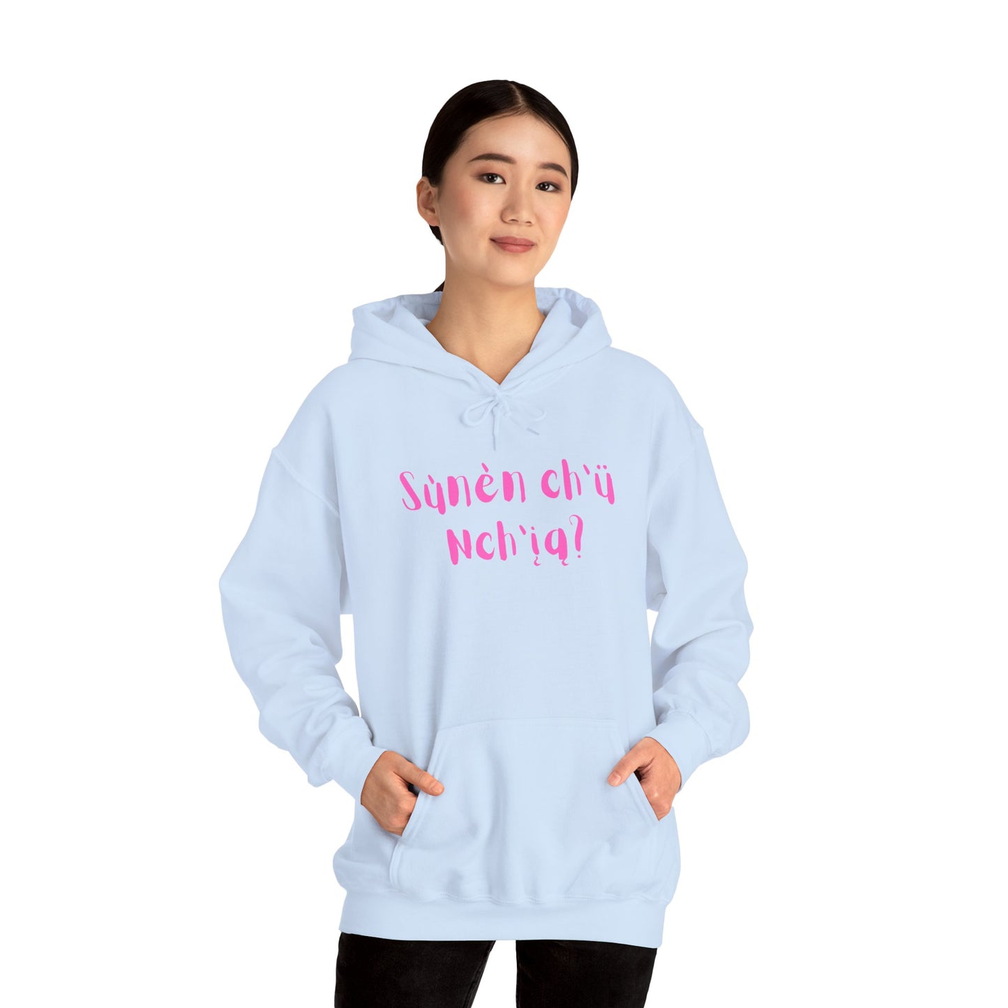 "Got Bannock?" Hoodie Pink Font
