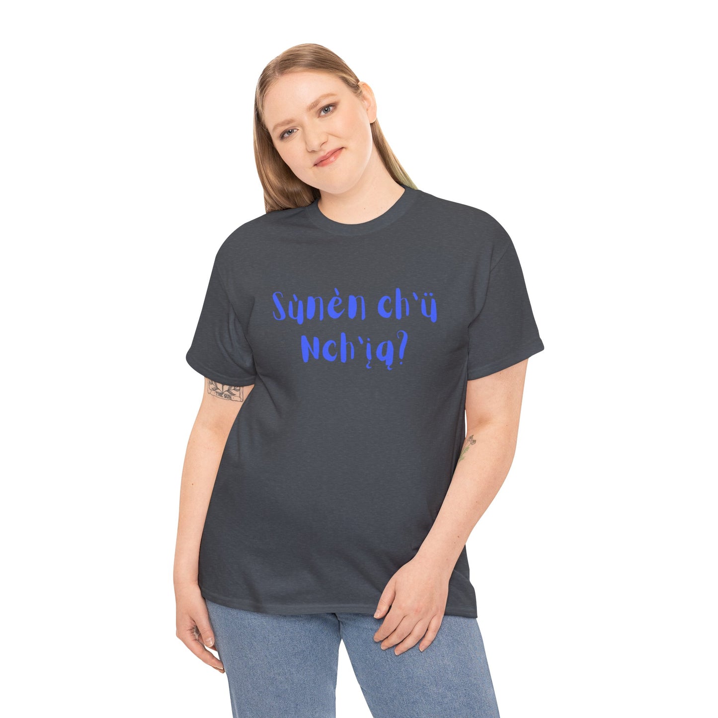 "Got Bannock?" Tee Blue Font