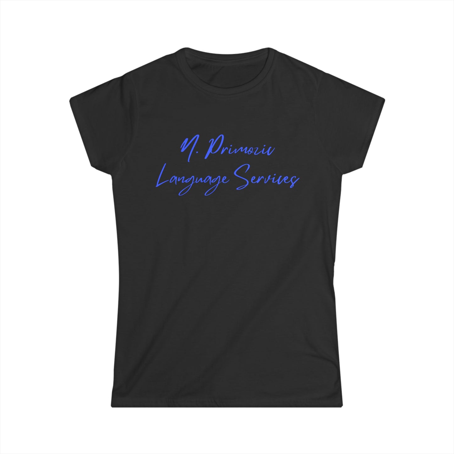 Blue N. Primozic Language Services Tee