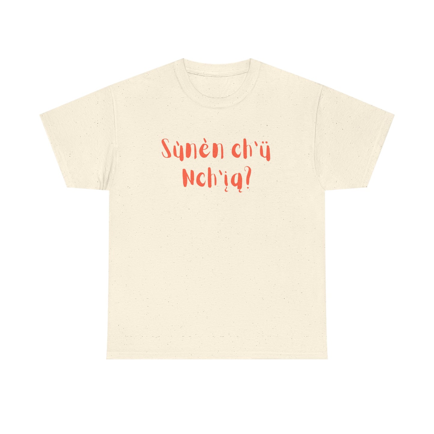 "Got Bannock?" Tee Orange Font