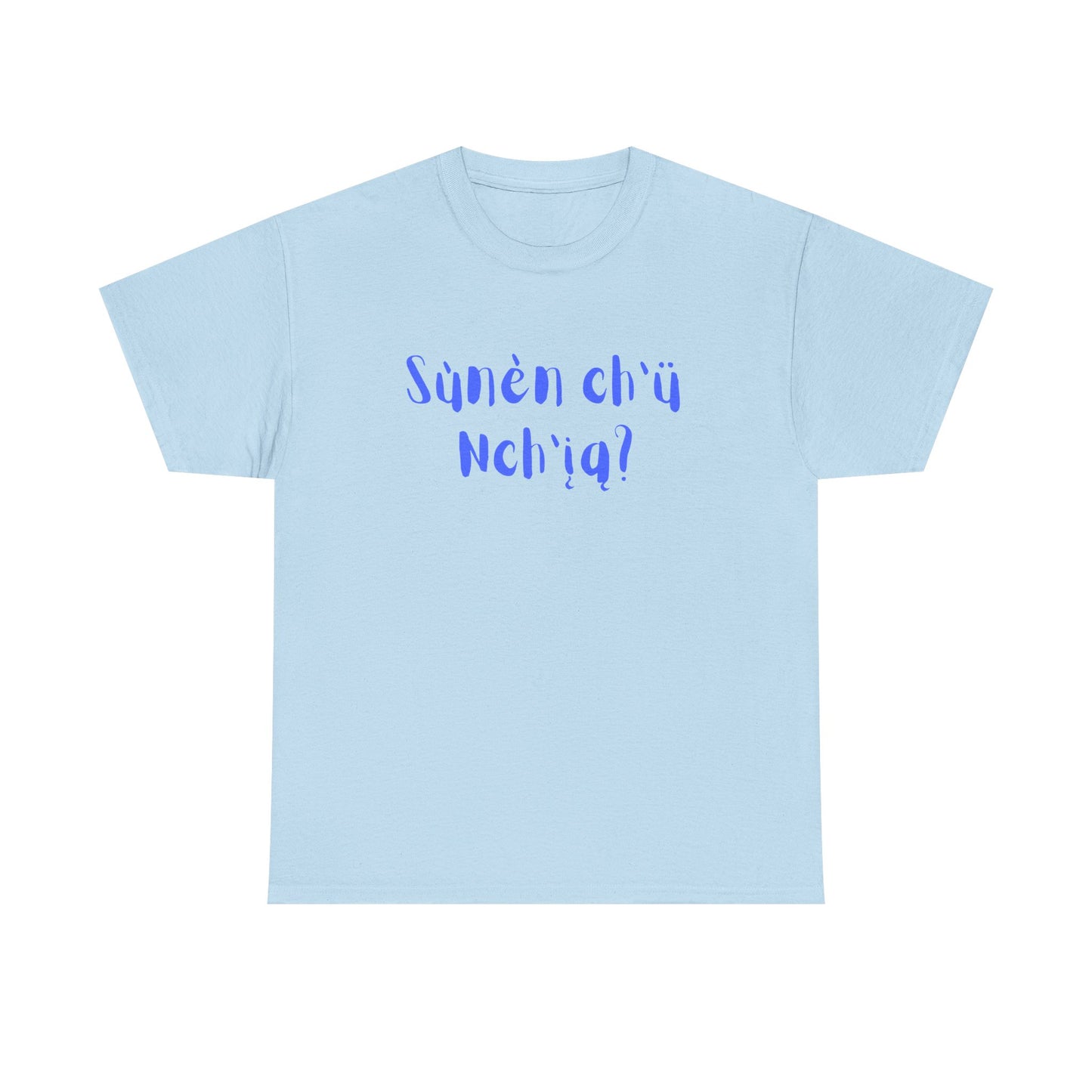 "Got Bannock?" Tee Blue Font