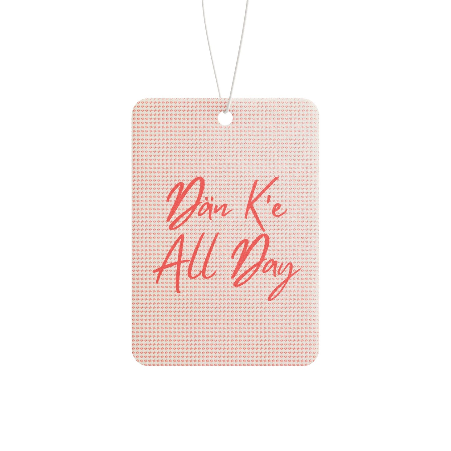 Dän K’e All Day Car Freshener Red